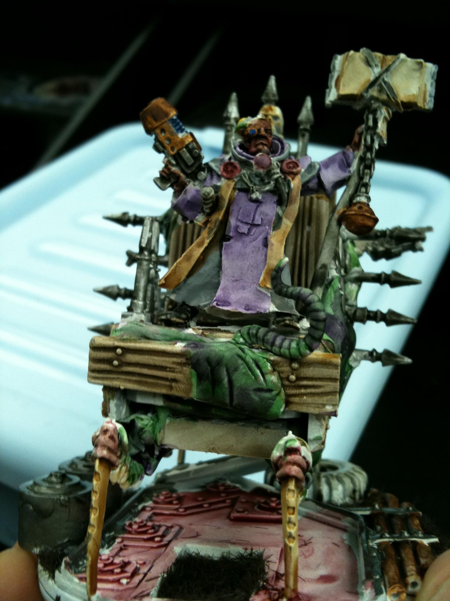 Chaos Space Marines, Inquisition, Palaquin Of Nurgle, Sorcerer