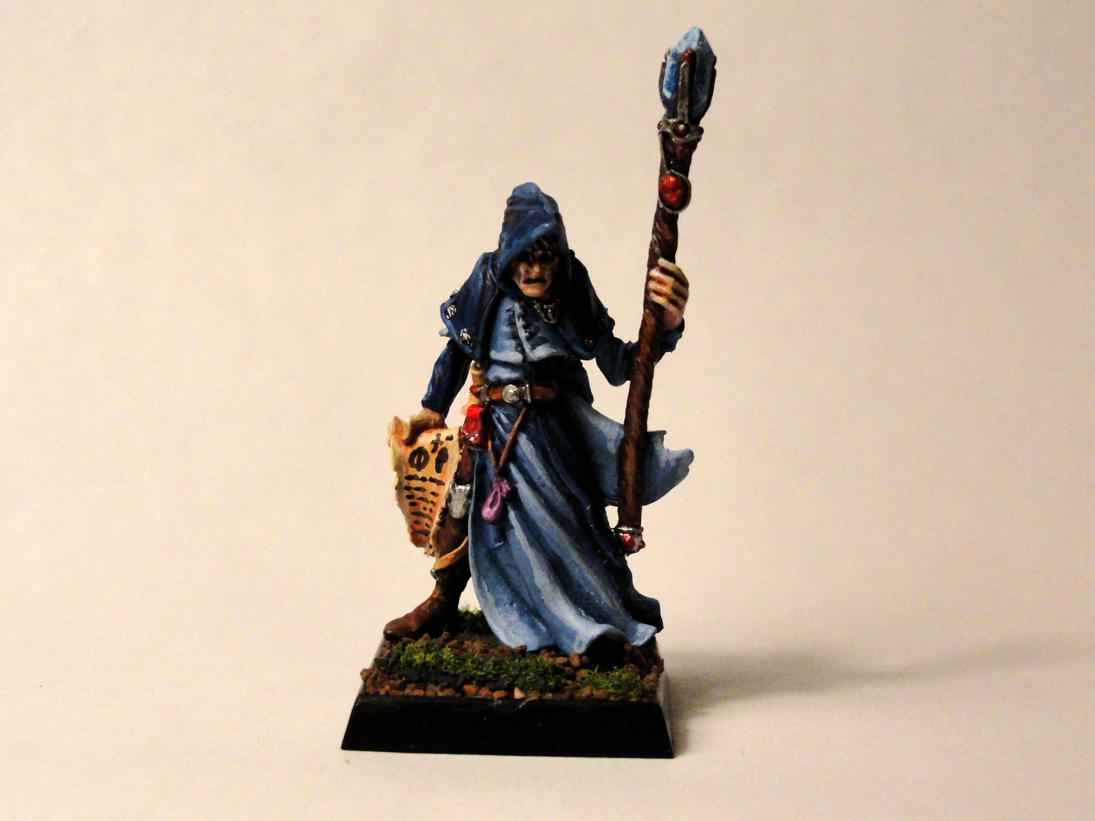 Satheras, Elf Warlock - Front