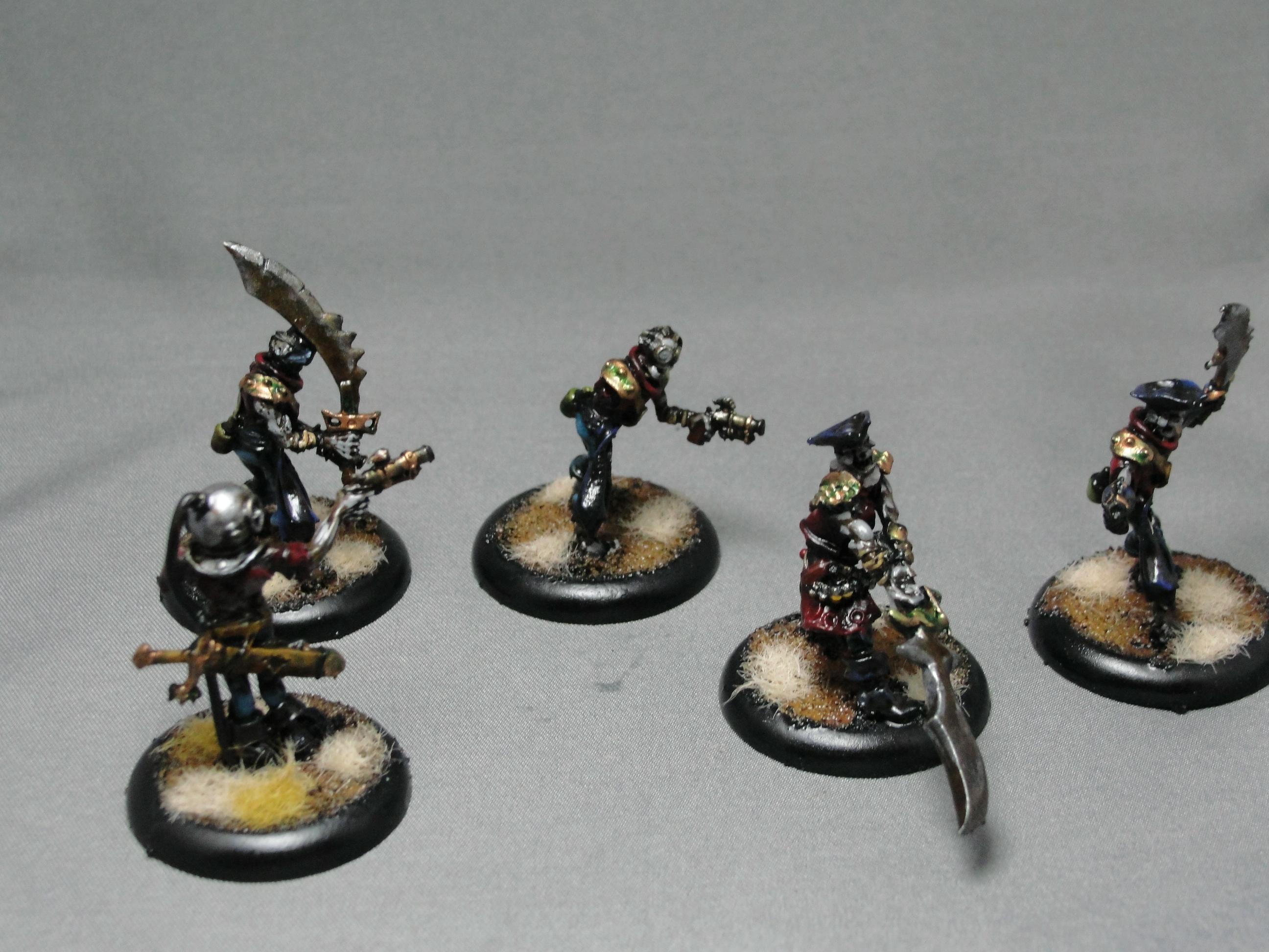 Warmachine, Cryx, Revenant Crew of the Atramentous