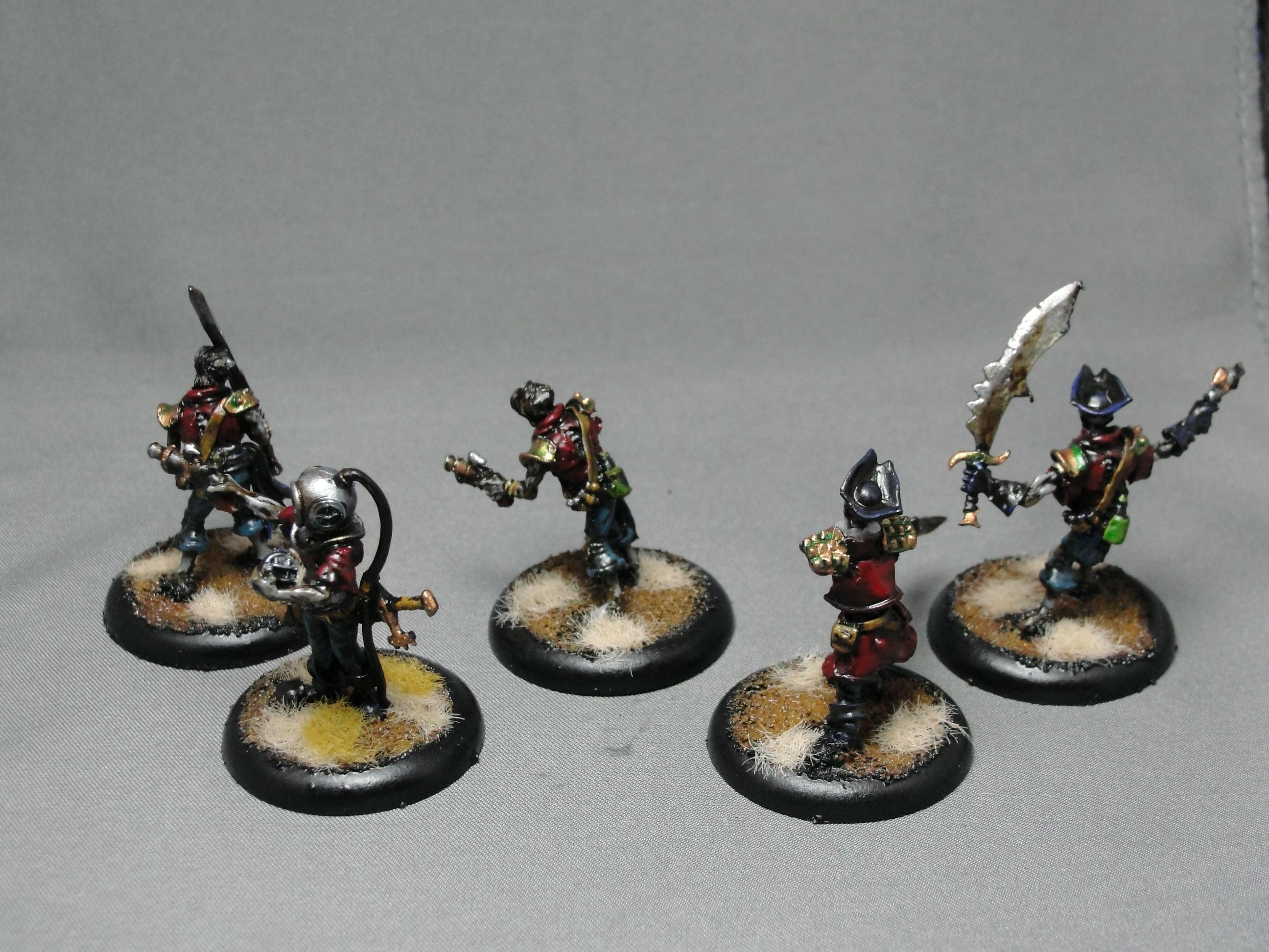 Warmachine, Cryx, Revenant Crew of the Atramentous
