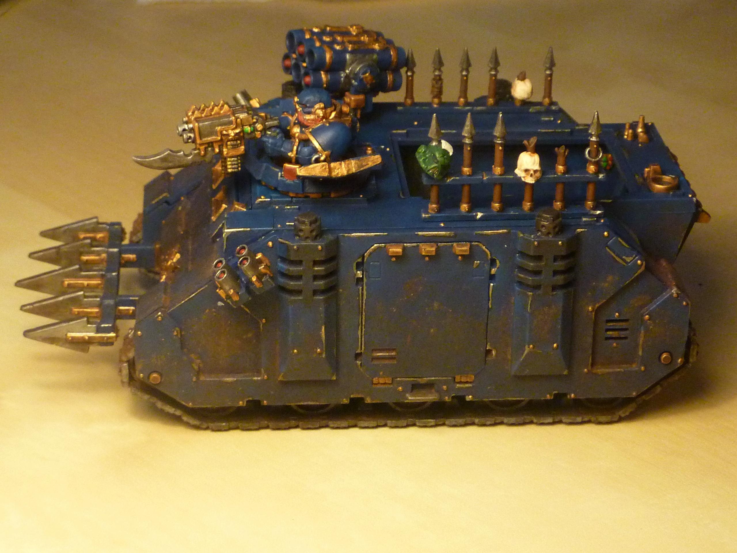 Chaos, Chaos Space Marines, Rhino, Warhammer 40,000