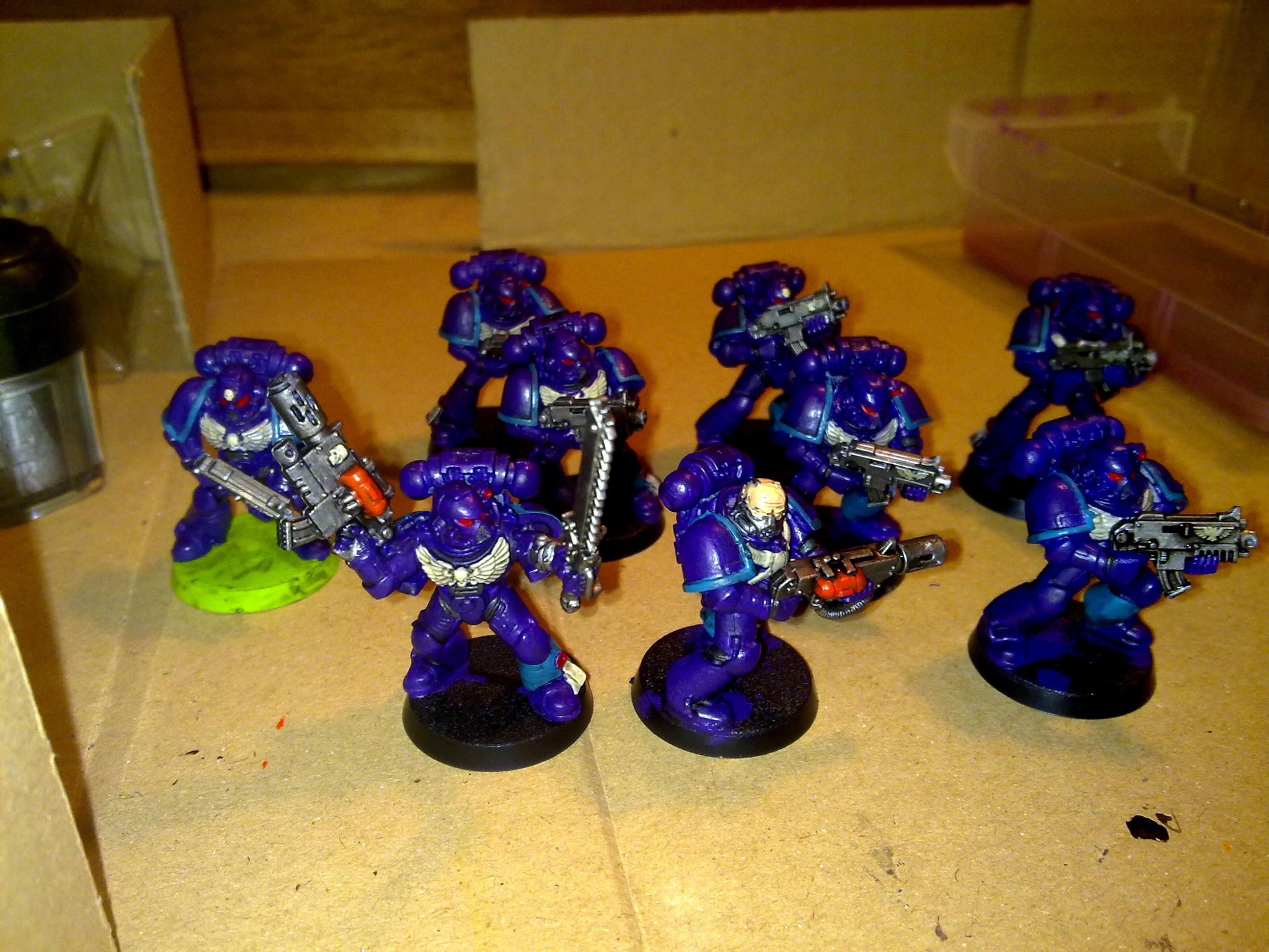 Purple Marines, Space Marines