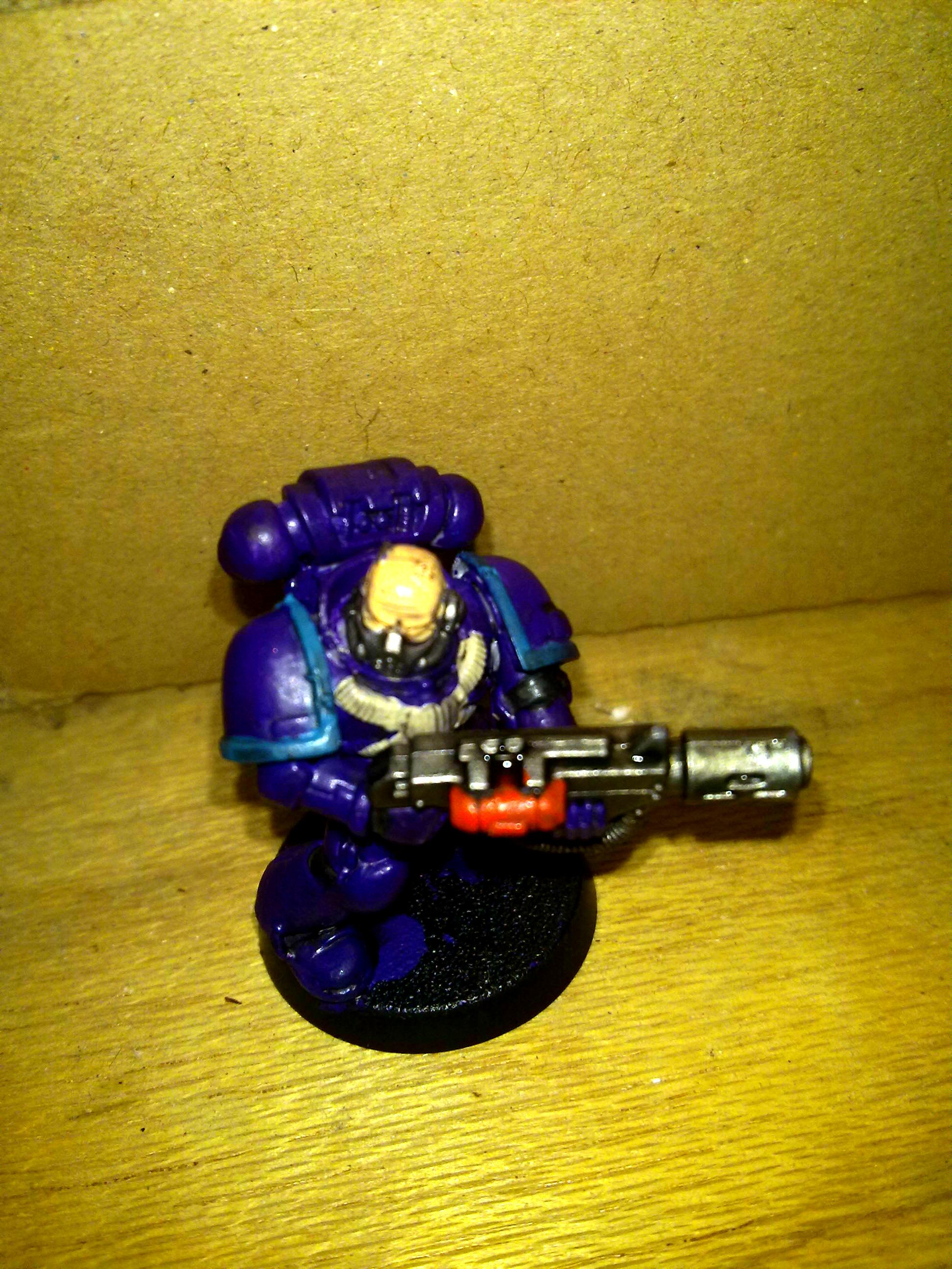 Space Marines, Tactical Marine with meltagun