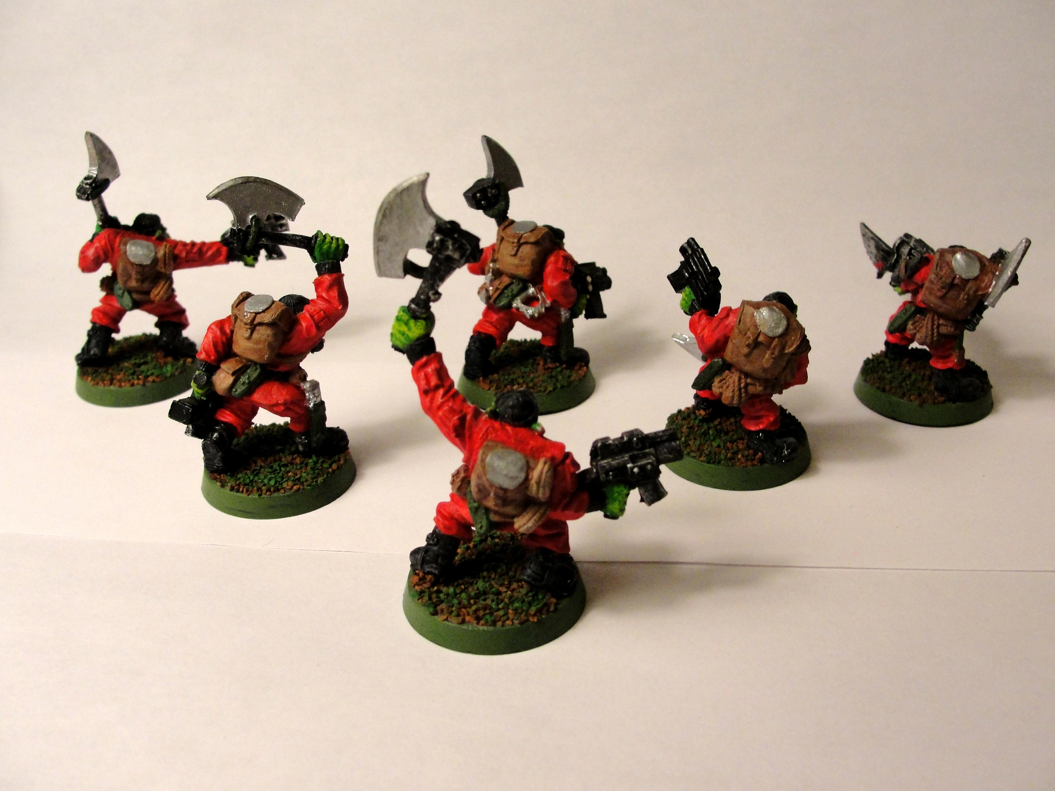 Blood Axe, Kommandos, Orks