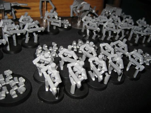 Necrons, Sprue, Spruecron, Work In Progress