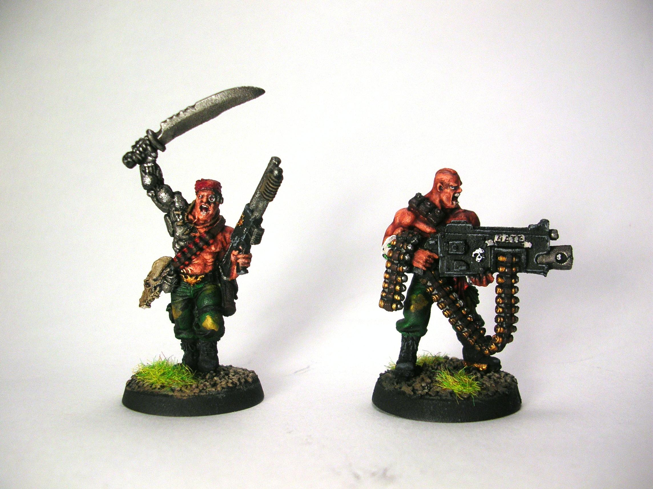 Catachan, Colonel, Gunnery, Hand, Harker, Iron, Straken