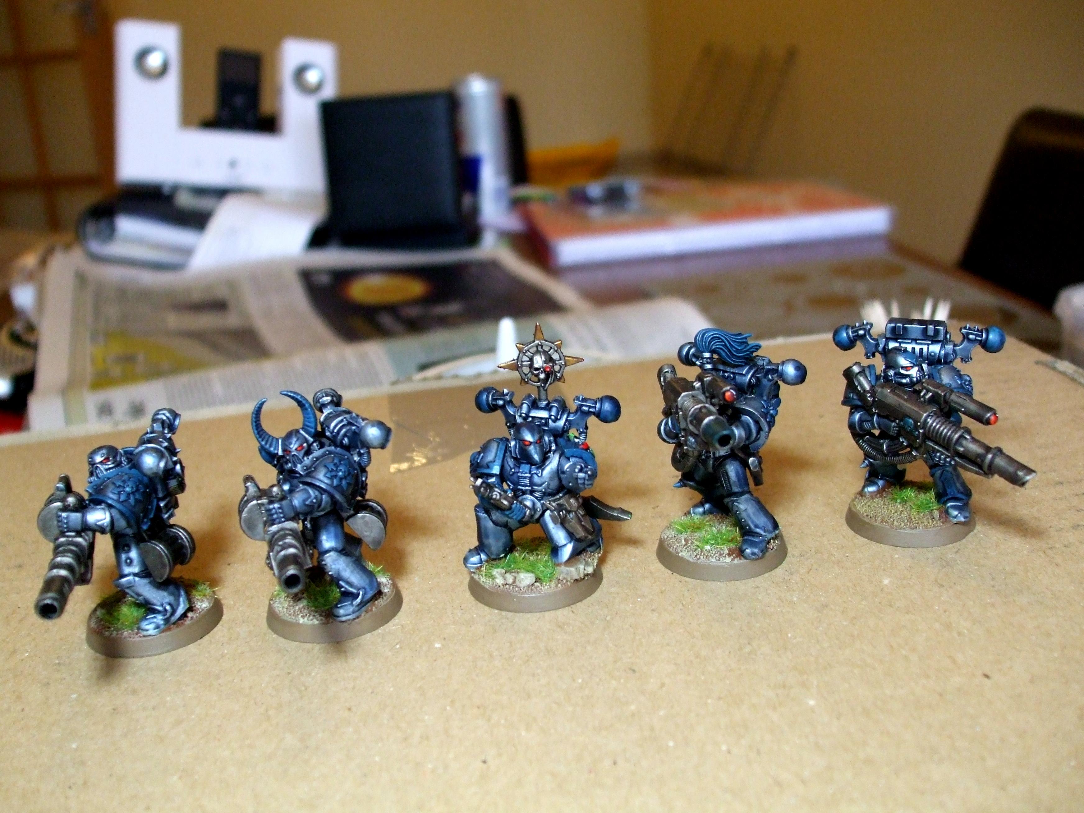 Chaos, Chaos Havocs, Havocs, Lascannon, Space, Space Marines