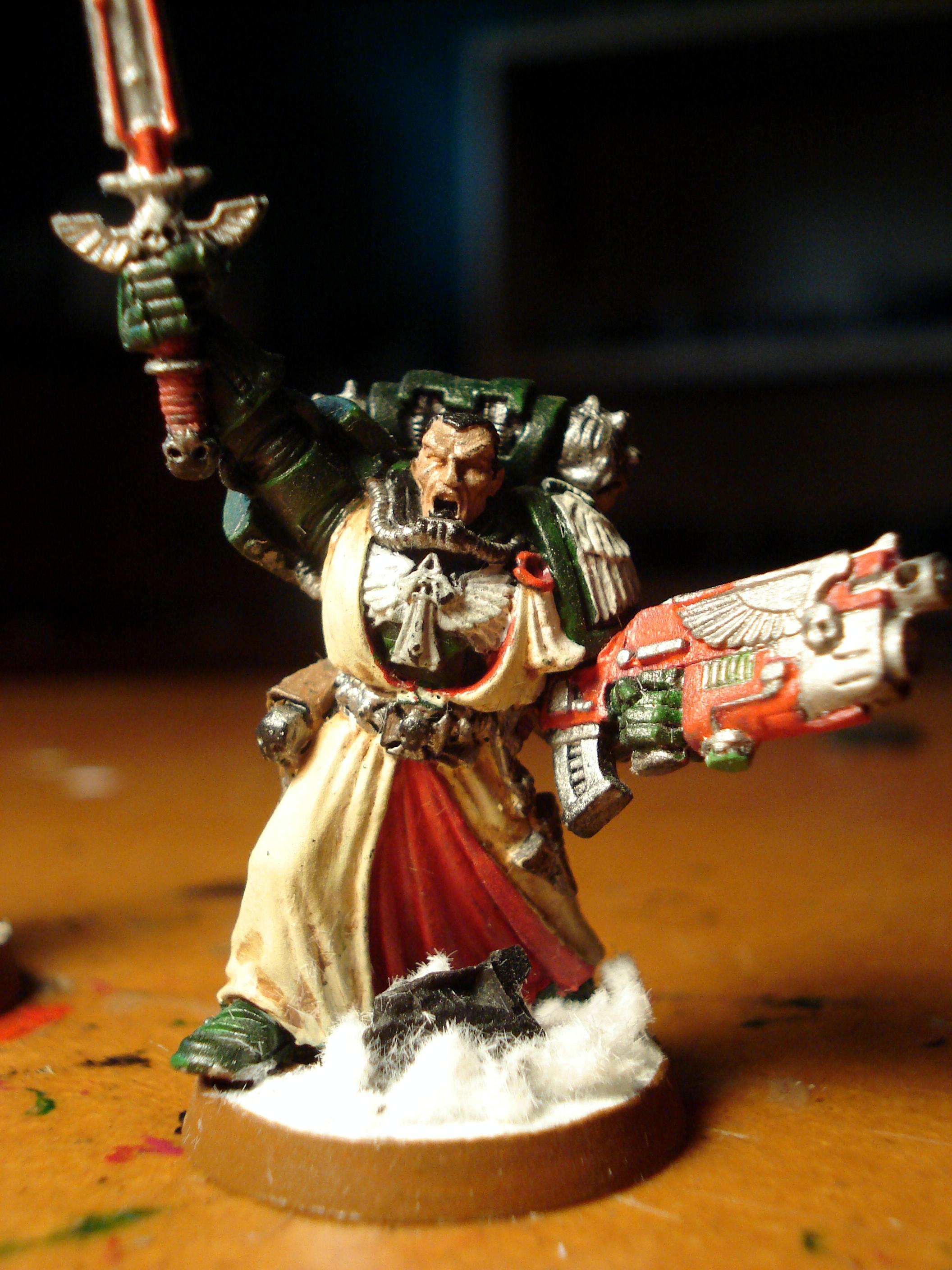 Azrael, Chapter Master, Combiplasma, Dark Angels, Space Marines, Warhammer 40,000