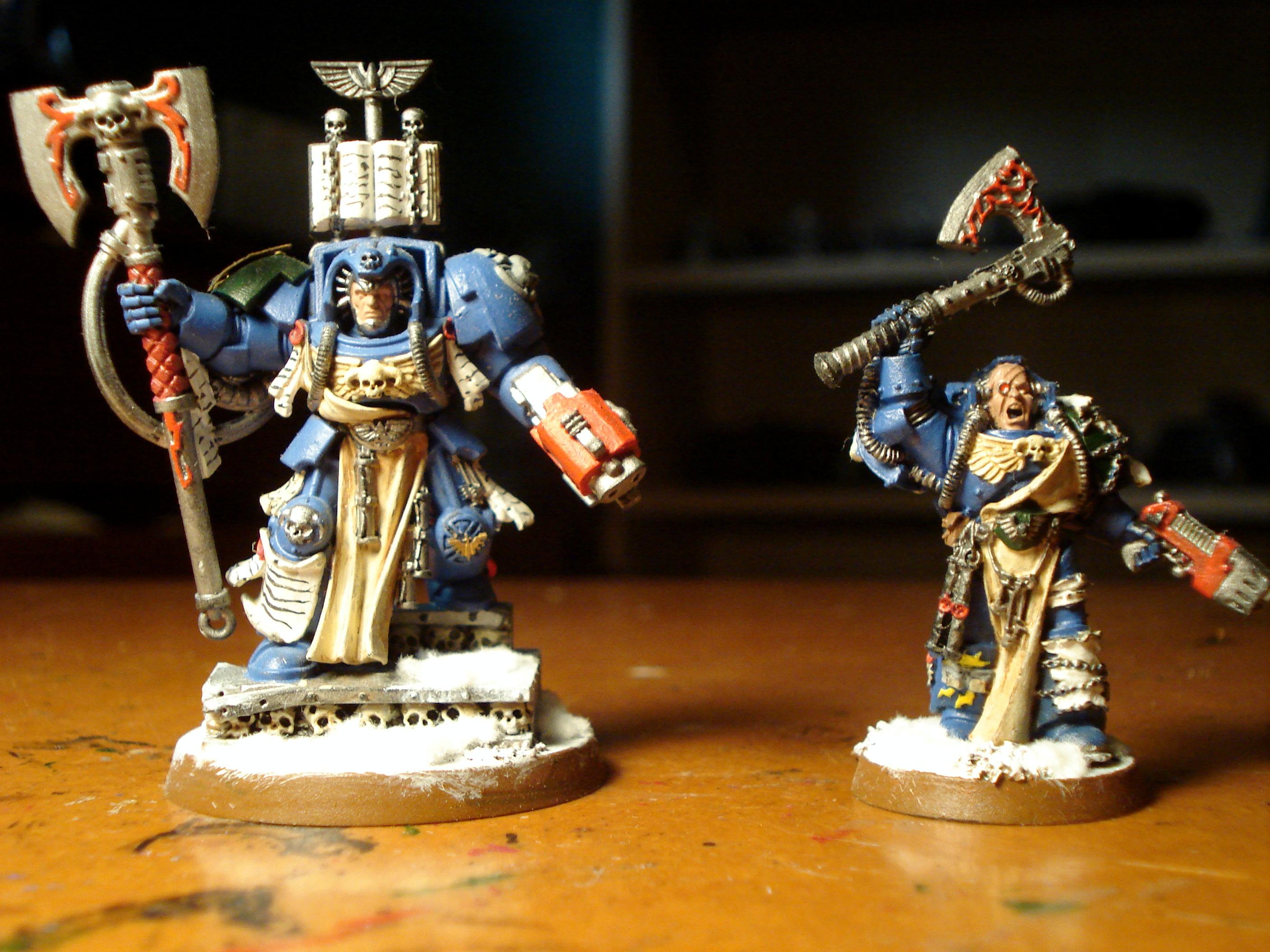 Dark Angels, Force Weapon, Librarian, Space Hulk, Space Marines, Terminator Armor, Warhammer 40,000