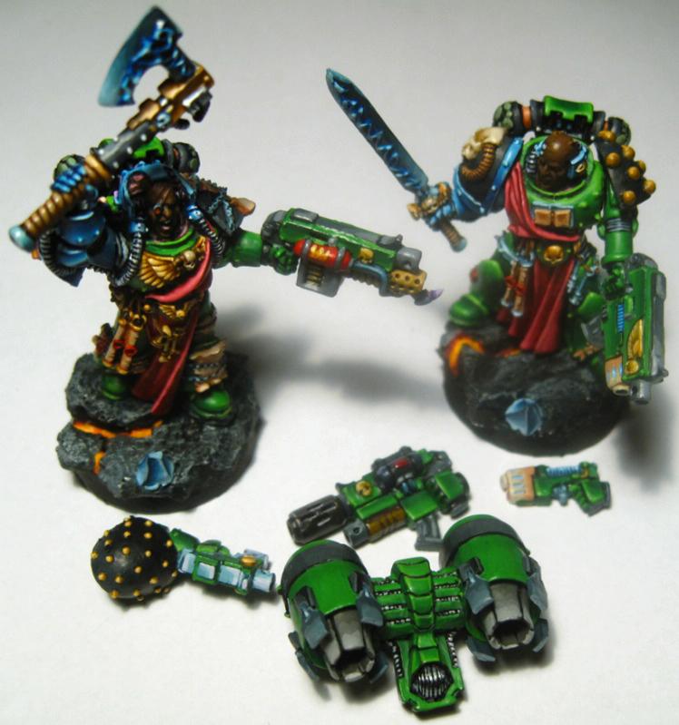 salamanders librarian with magnetized wargear