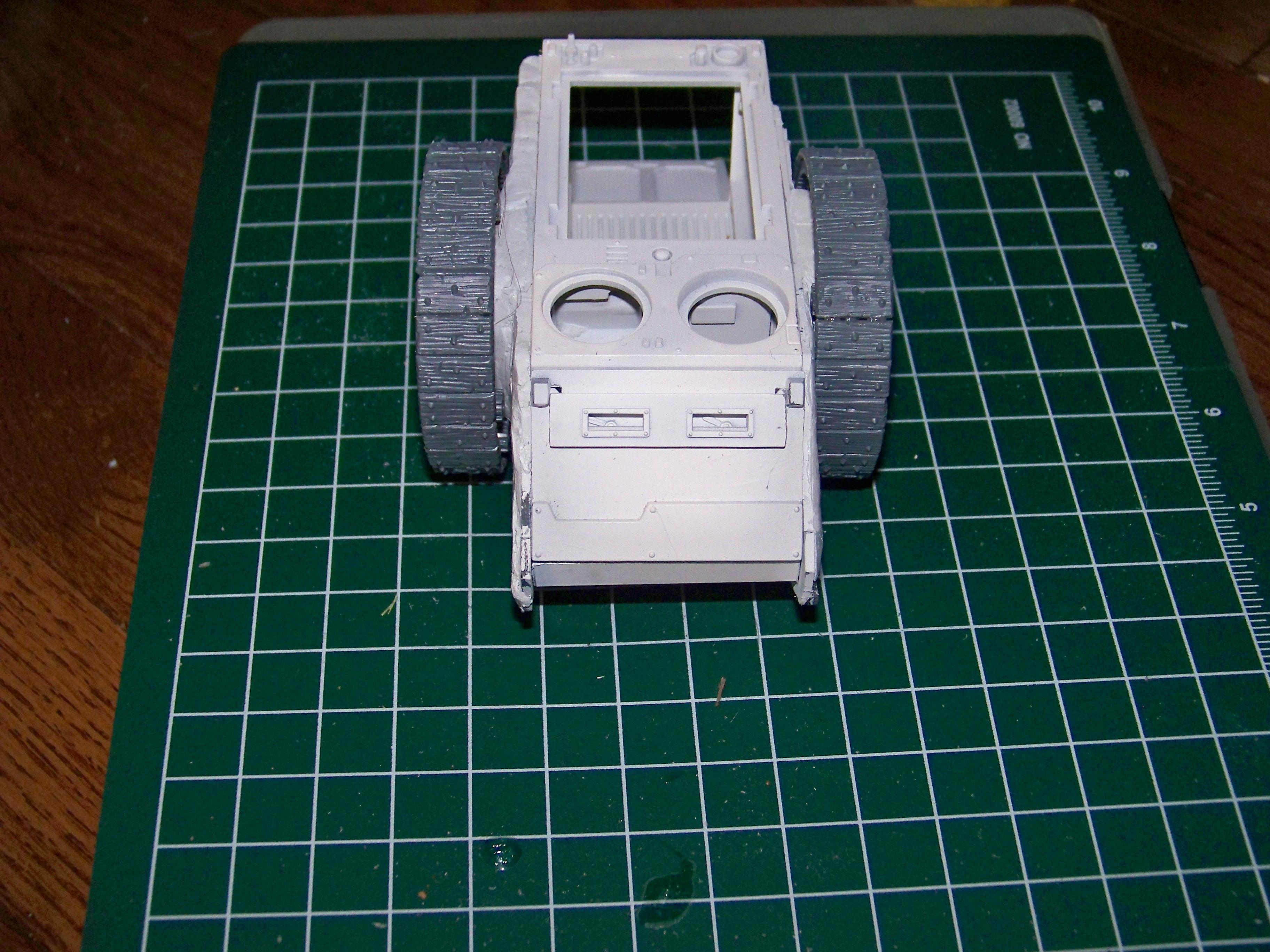 Wheel test fitting front view