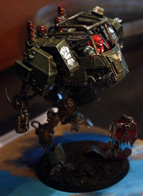 Dreadnought, Guard, Imperial, Jade Fists, Sentinel, Space, Space Marines, Walker, Warhammer 40,000, Warhammer Fantasy