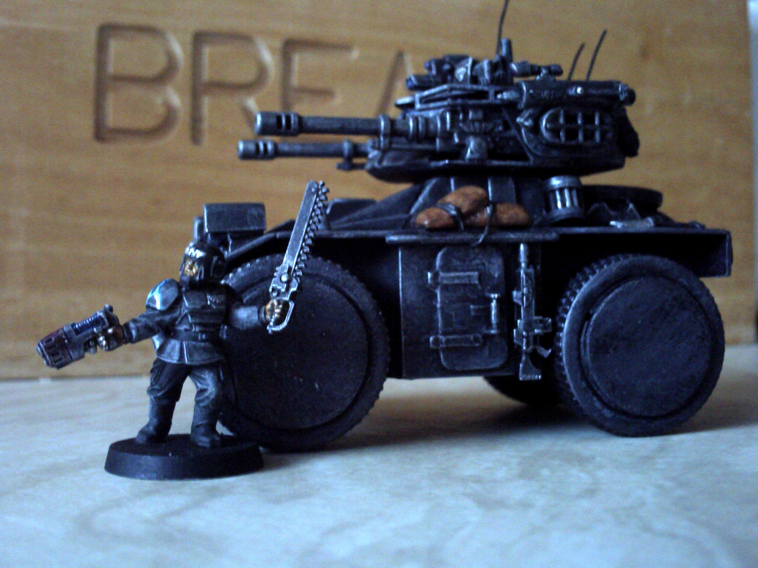 Armored Car, Imperial Guard, Scratch Build