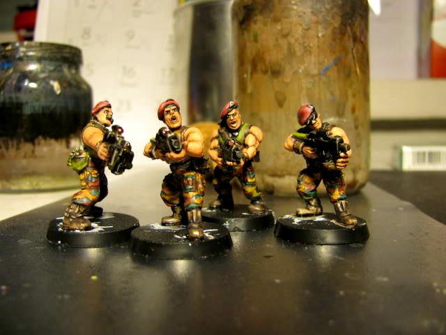 3rd, Belgium, Camouflage, Conversion, Darkon, Imperial Guard, Veteran, Warhammer 40,000, Work In Progress