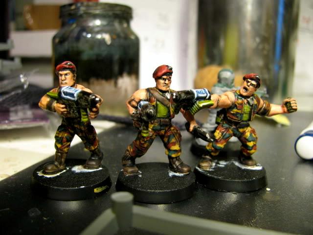 3rd, Belgium, Camouflage, Conversion, Darkon, Imperial Guard, Plasma, Plasmagunner, Plasmas, Veteran, Warhammer 40,000, Work In Progress
