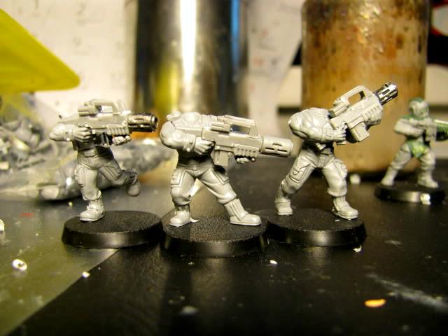 3rd, Belgium, Camouflage, Conversion, Darkon, Imperial Guard, Meltagun, Veteran, Warhammer 40,000, Work In Progress