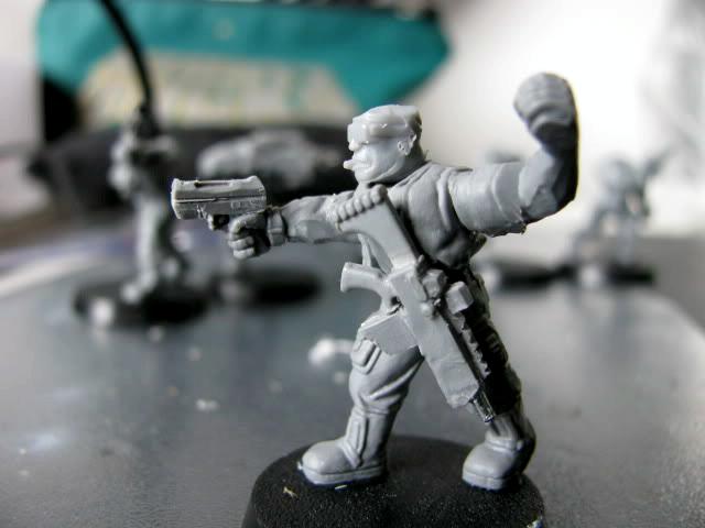 3rd, Belgium, Camouflage, Conversion, Darkon, Imperial Guard, Sergeant, Veteran, Warhammer 40,000, Work In Progress