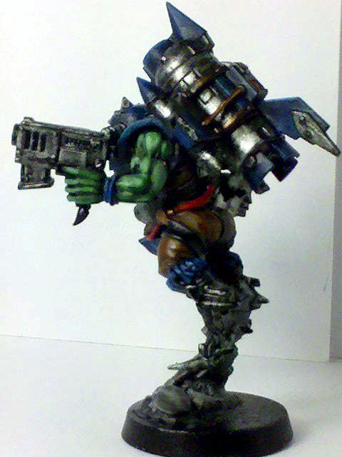 Stormboy Ork, Stormboy WIP guide left side