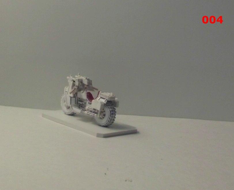Marine Bike, Paper Model