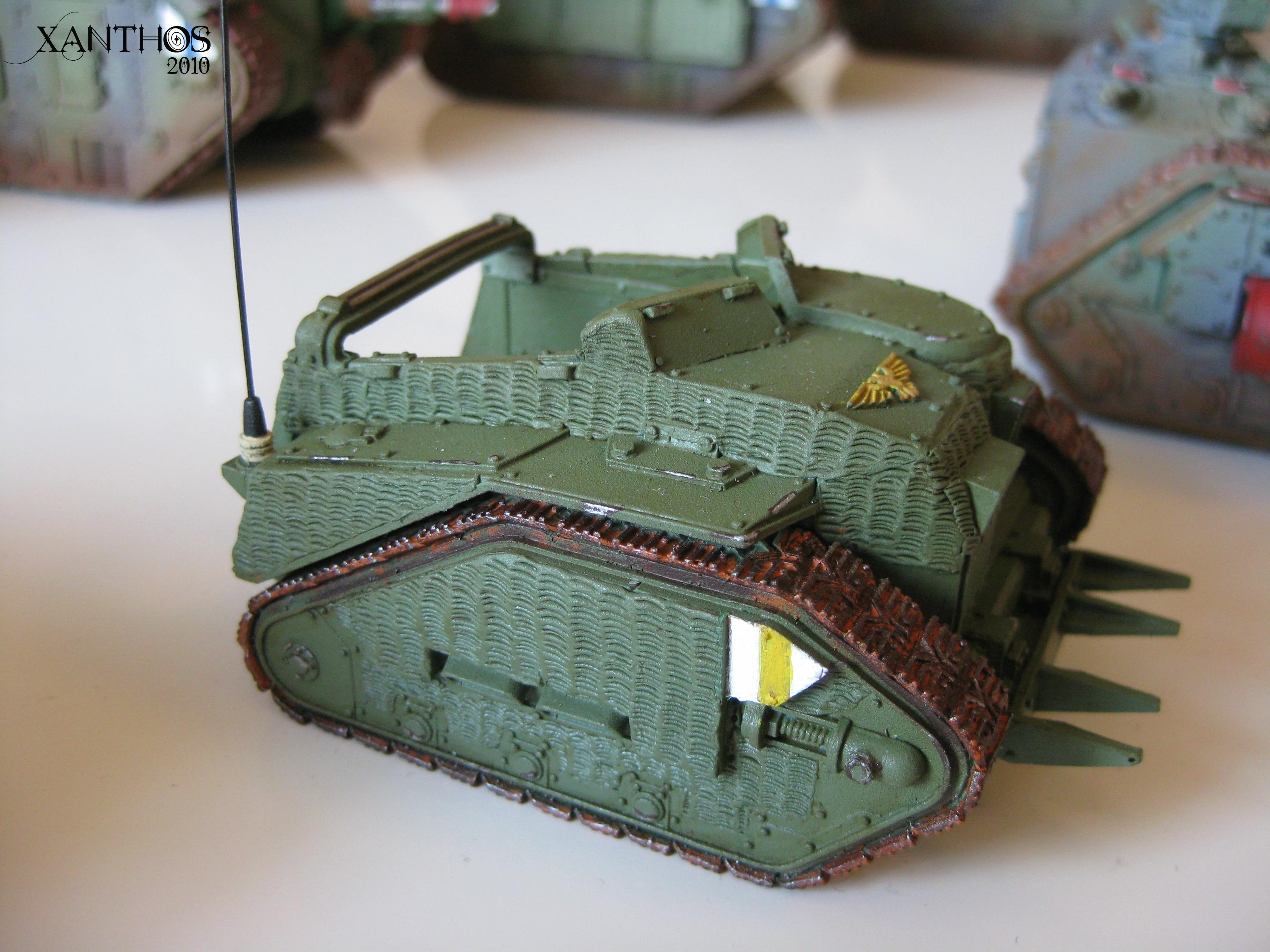 Death Korps of Krieg, Imperial Guard, Tank, Work In Progress