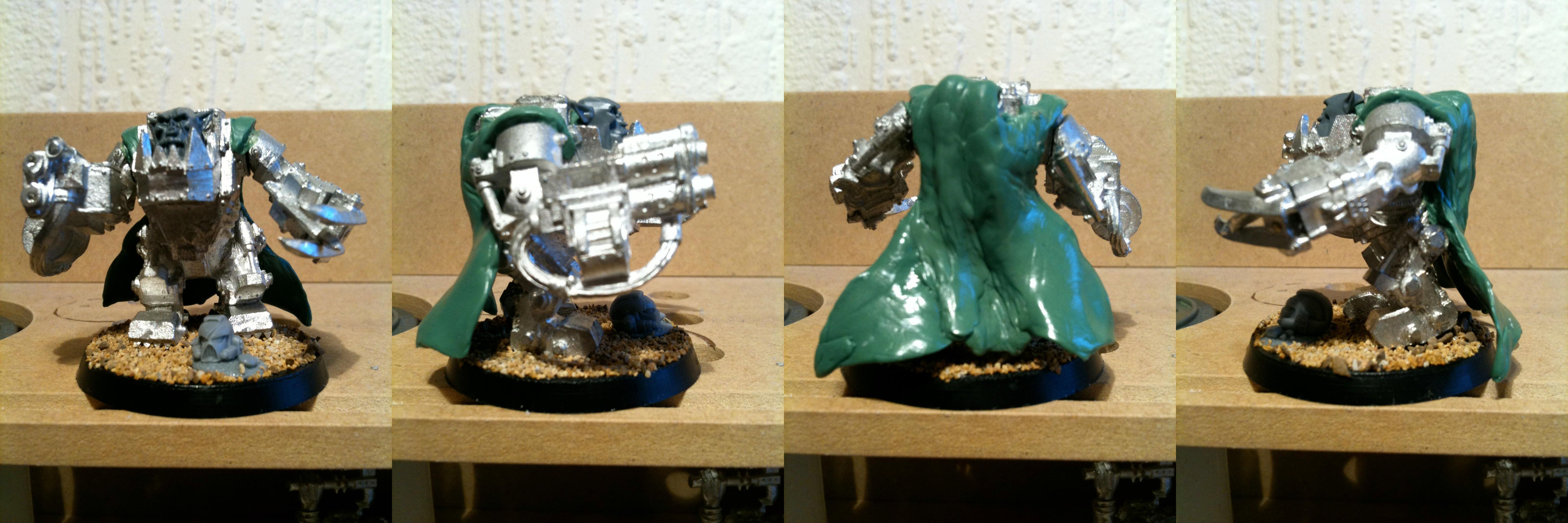 Da Dark Angelz, Meganob, Orks, Twin Linked Shoota, Work In Progress