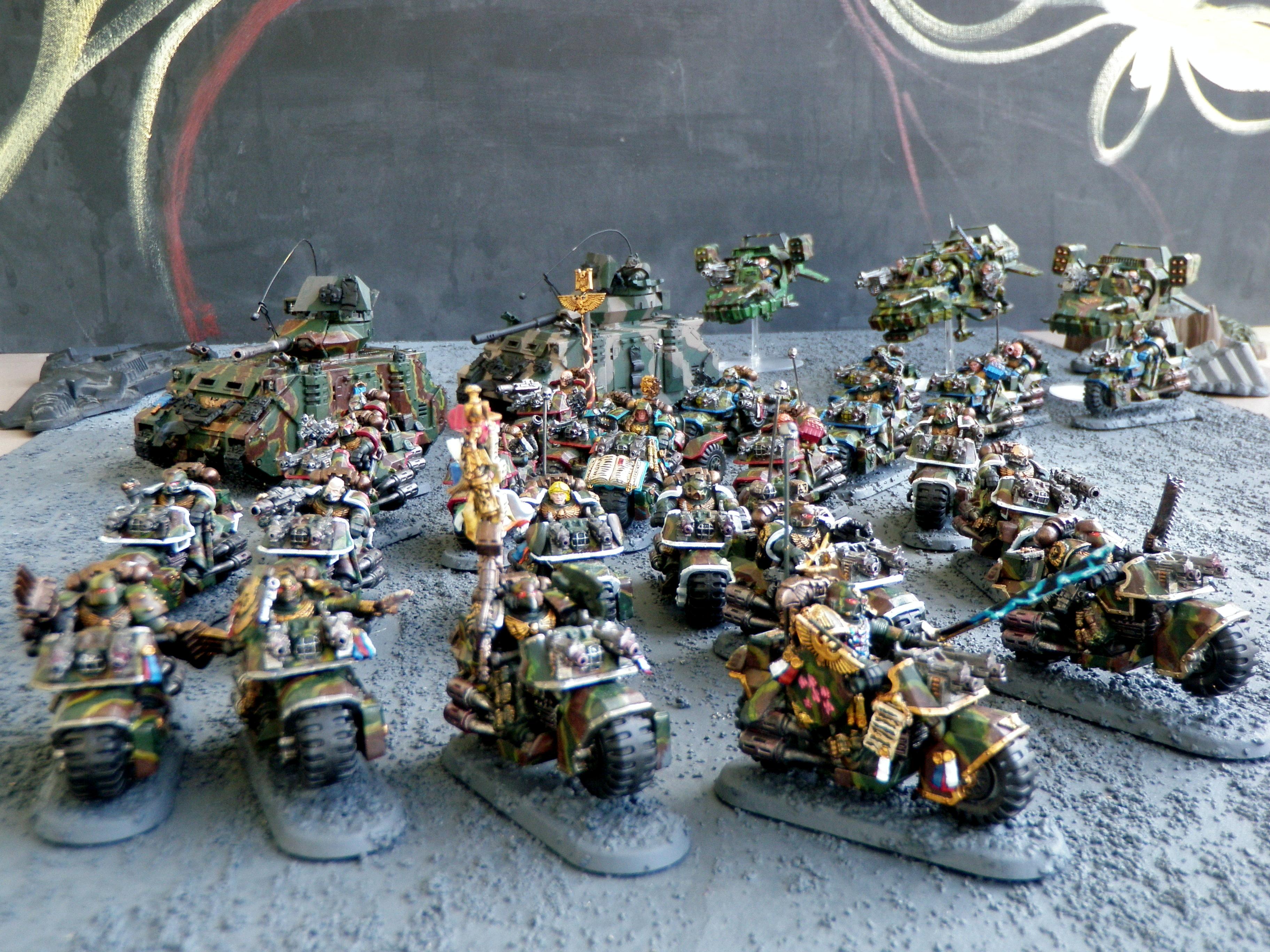 Bike, Camouflage, Captain, Command Squad, Relic Blade, Space Marines, Standard
