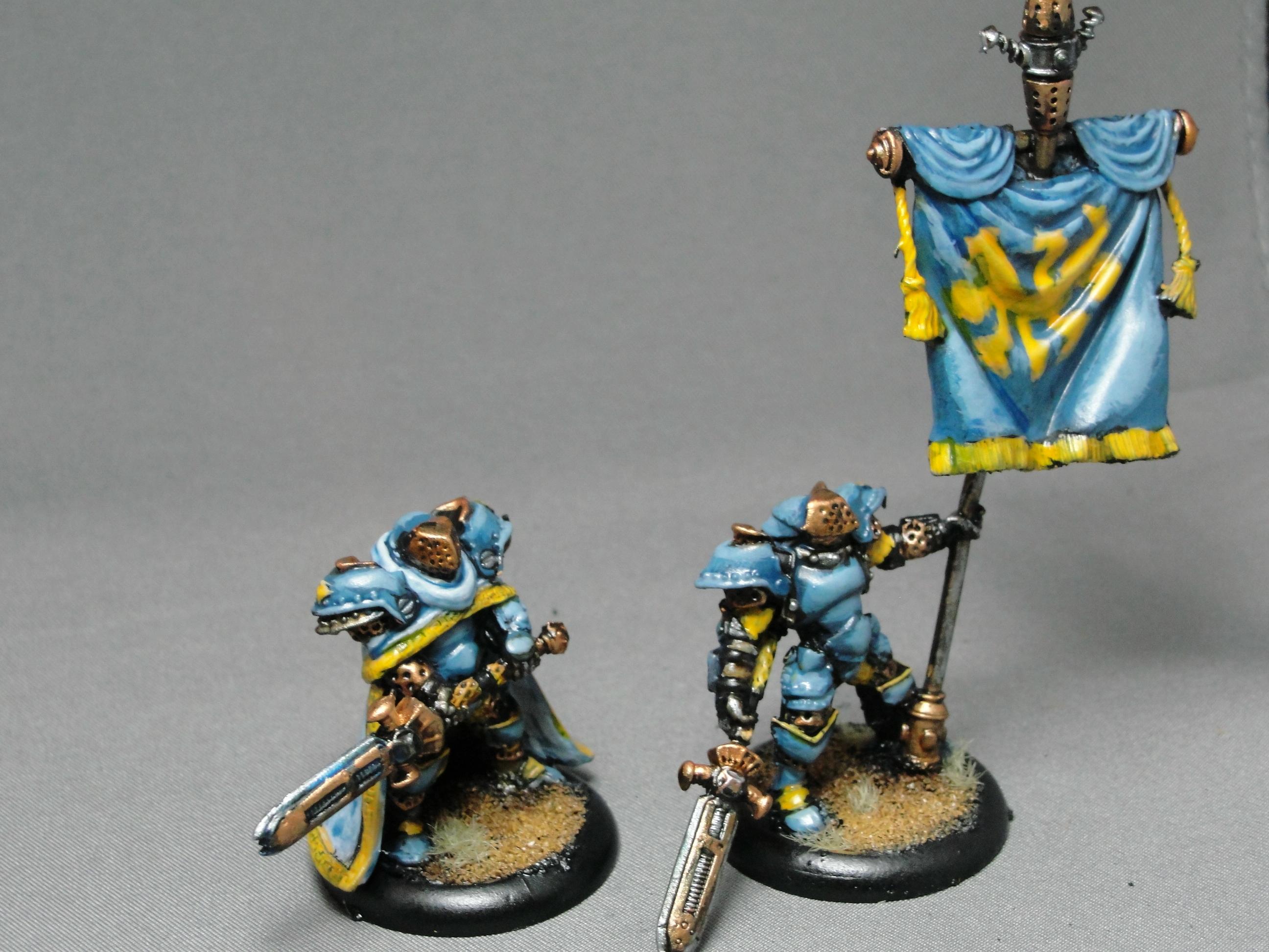 Warmachine, Cygnar, Stormblades, Unit Attachment