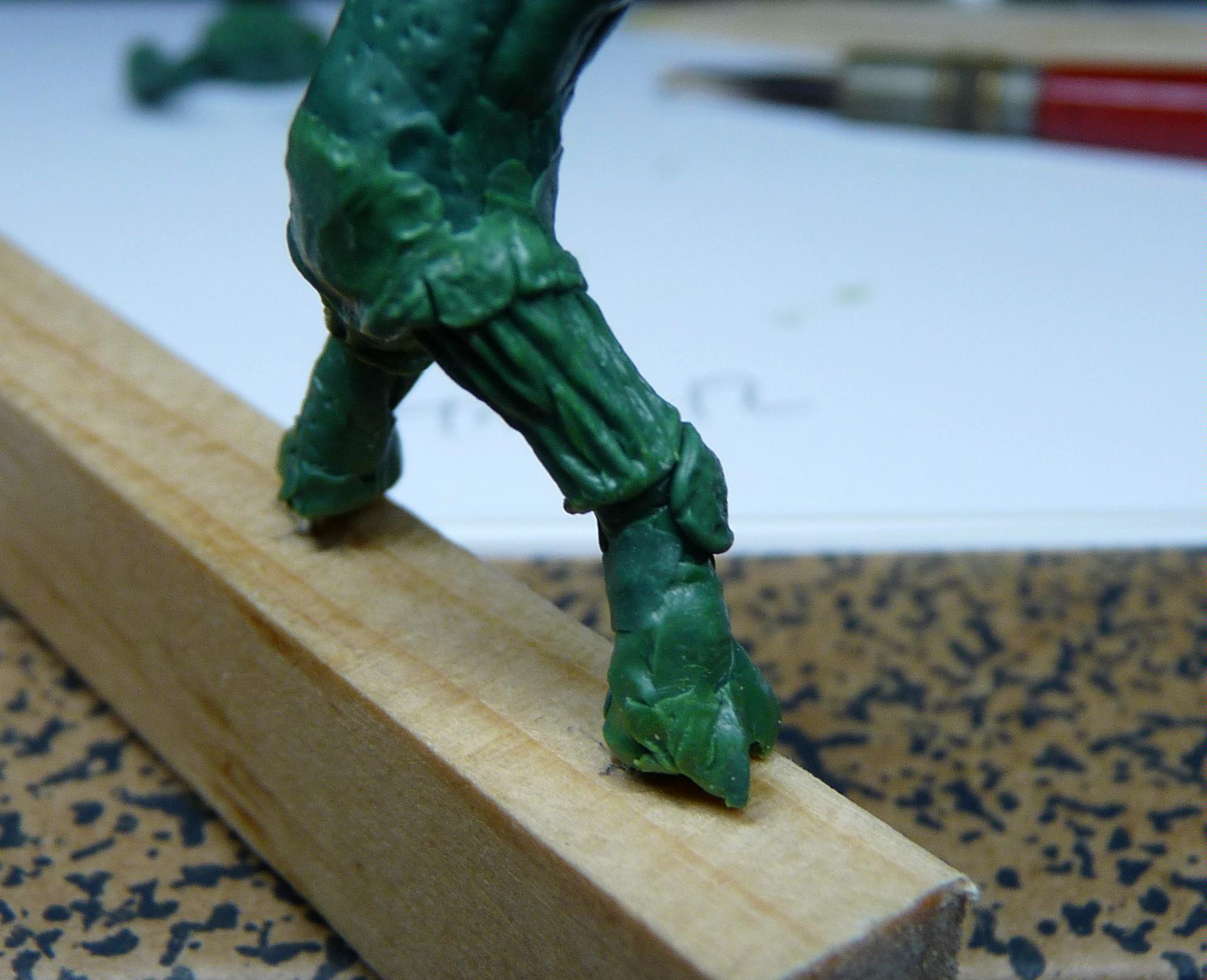 Ambull, Greenstuff, Rogue Trader, Sculpting