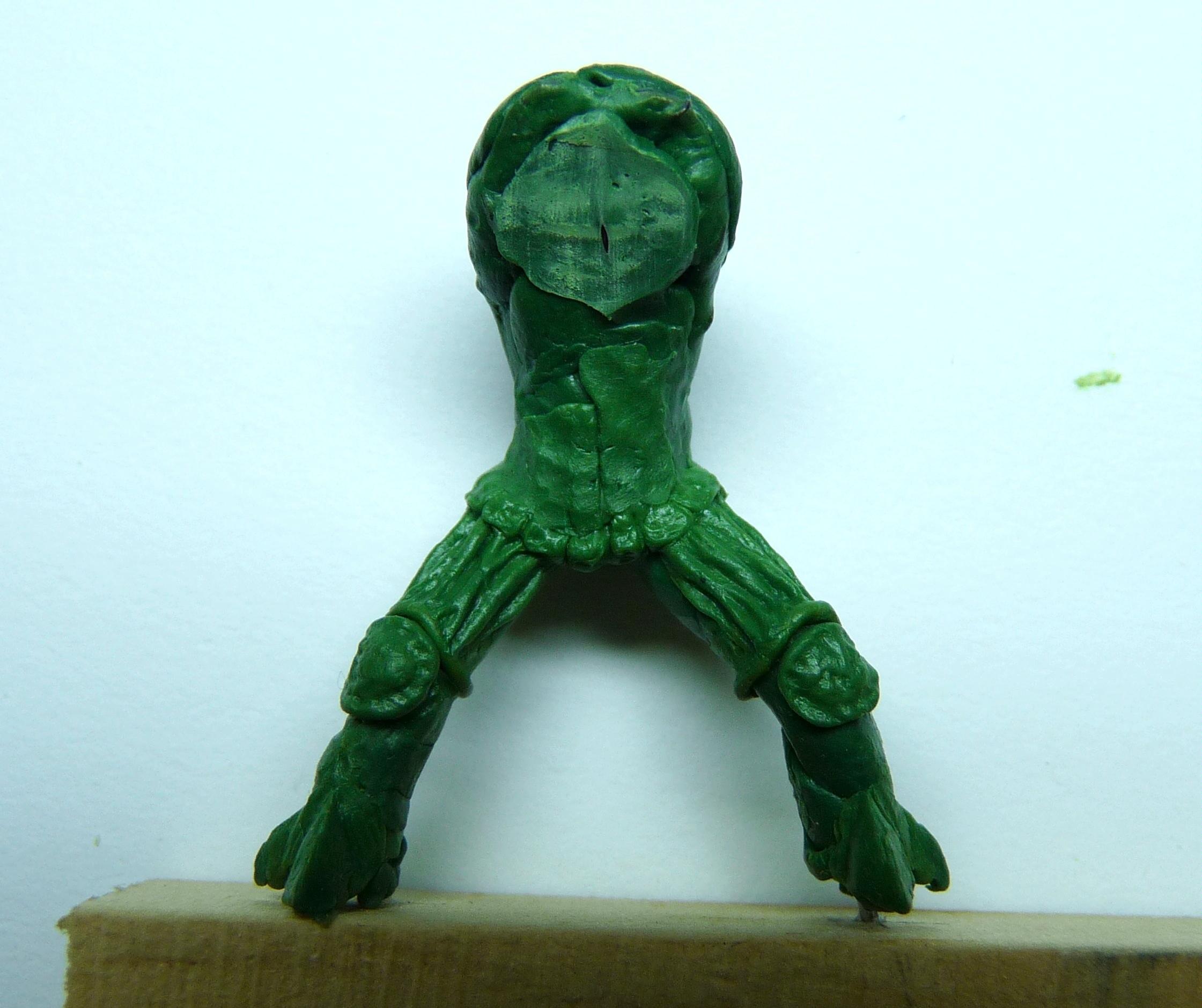 Ambull, Greenstuff, Rogue Trader, Sculpting