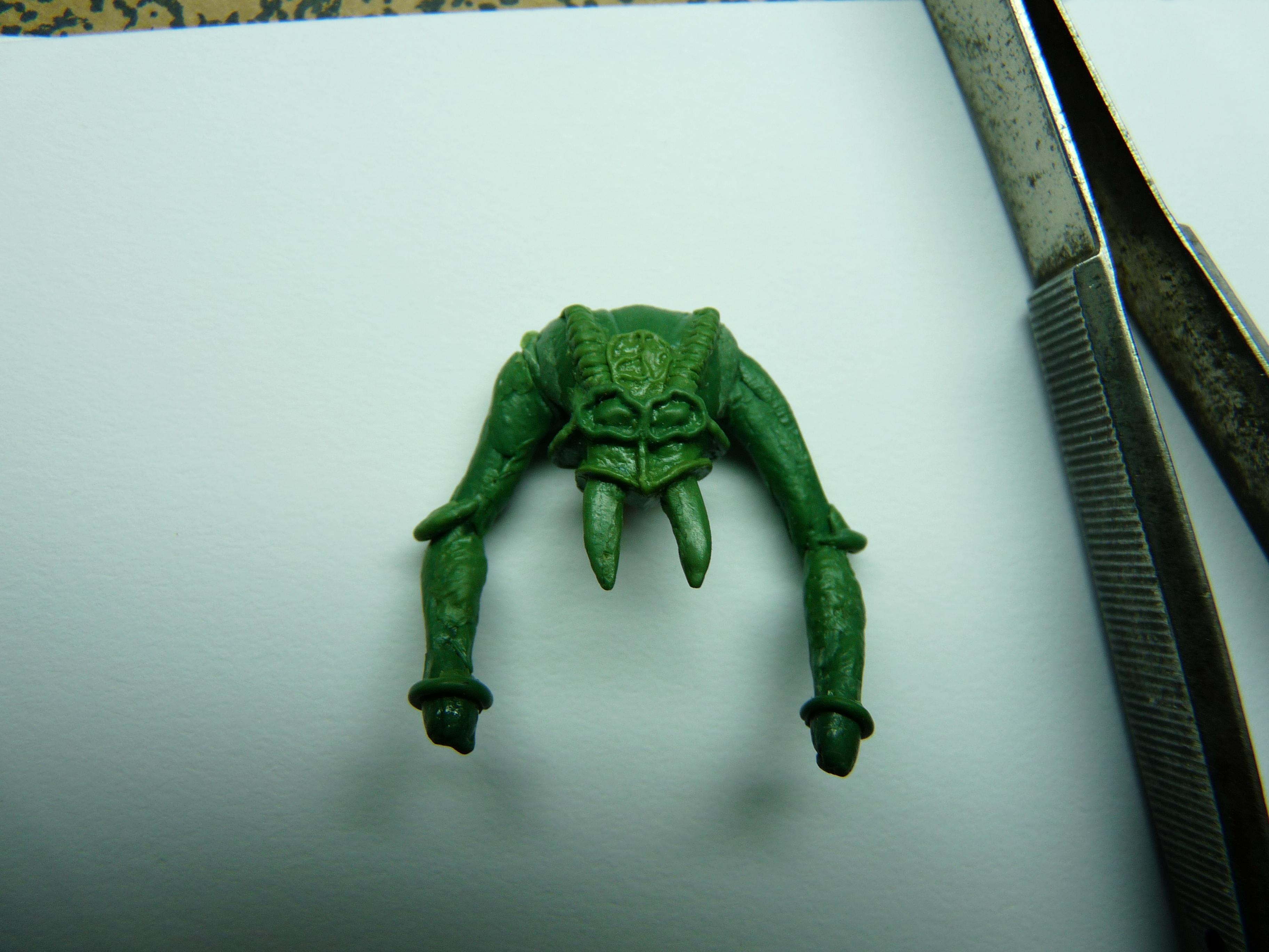 Ambull, Greenstuff, Rogue Trader, Sculpting