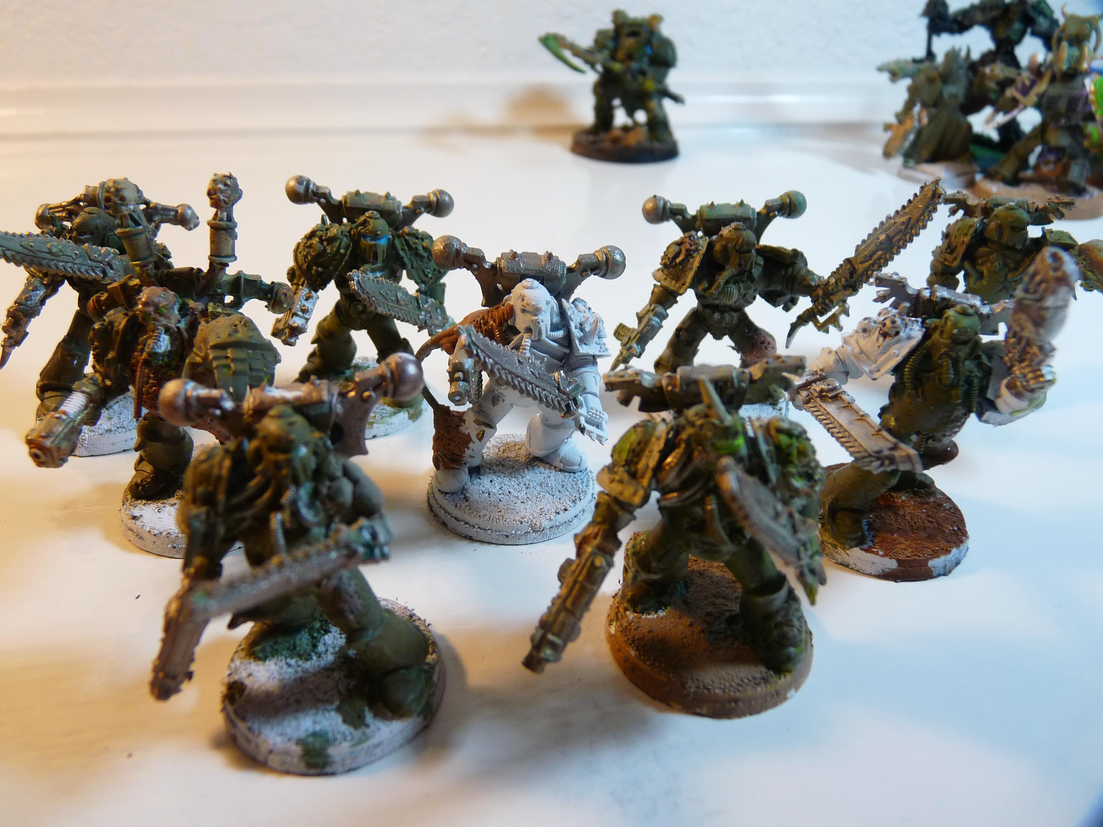 Chaos, Chaos Space Marines, Forge World, Nurgle, Plague Marines