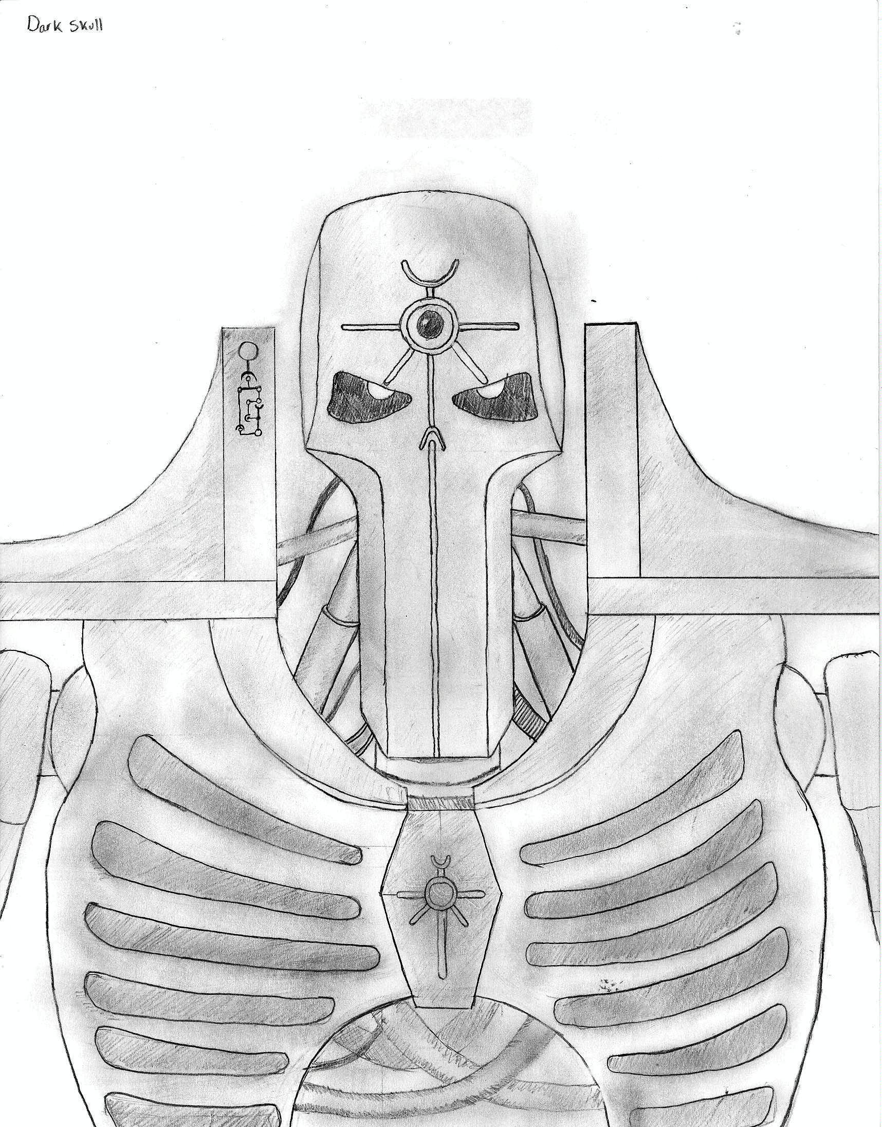 Fan Art, Necron Lord, Necrons