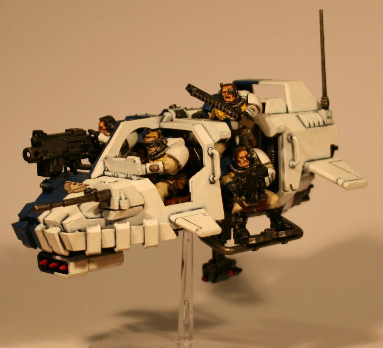 Eagle Warriors, Land Speeder, Landspeeder Storm, Space Marines