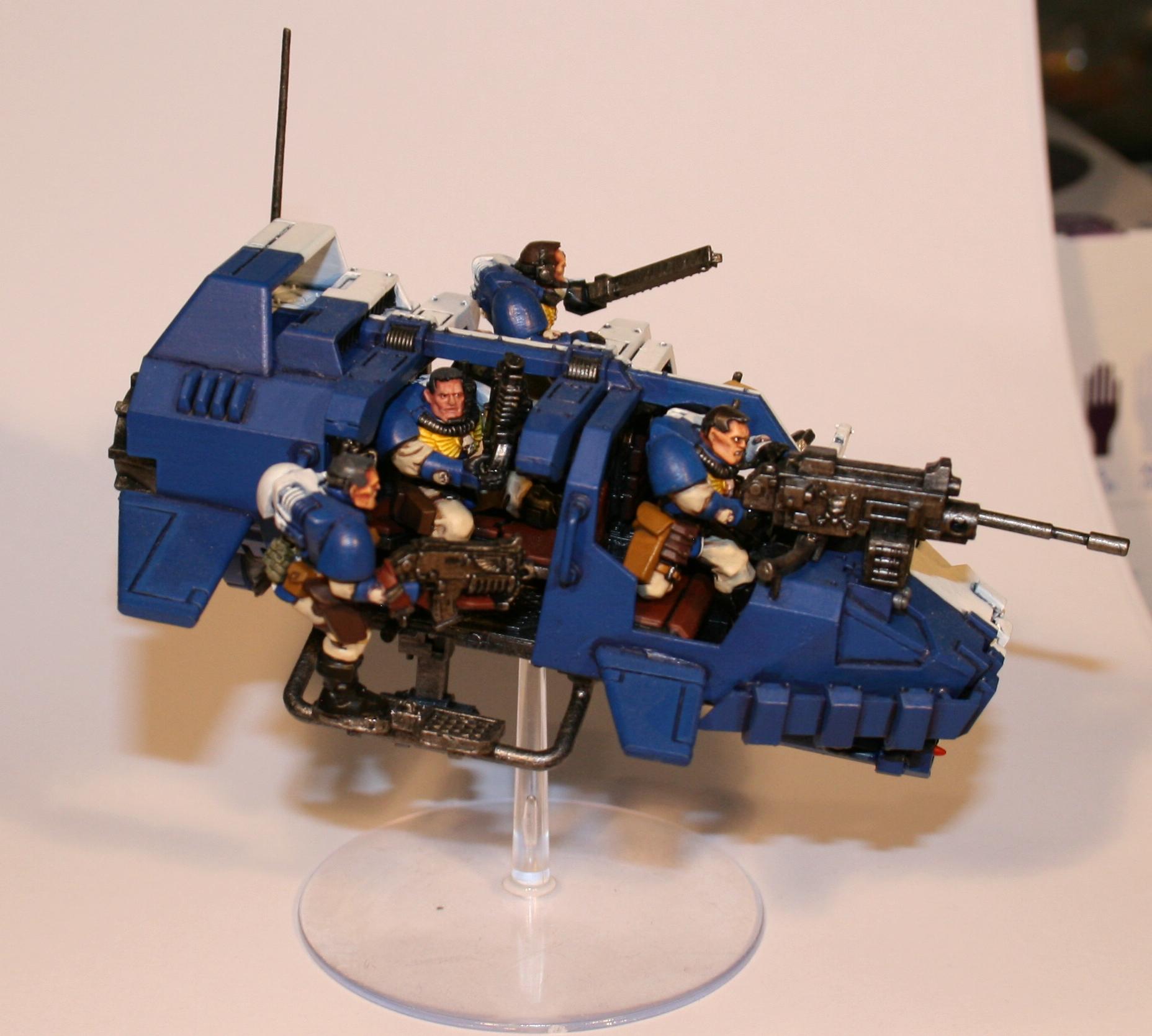 Eagle Warriors, Land Speeder, Landspeeder Storm, Space Marines