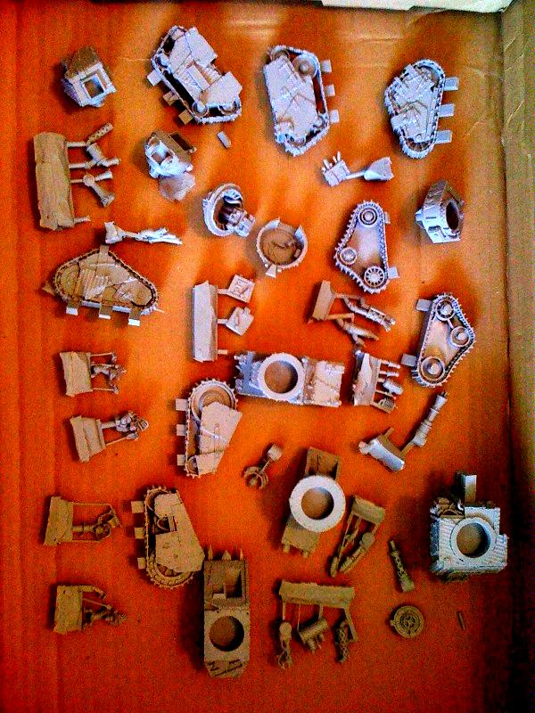 Grot Tanks, Grot tanks opened up