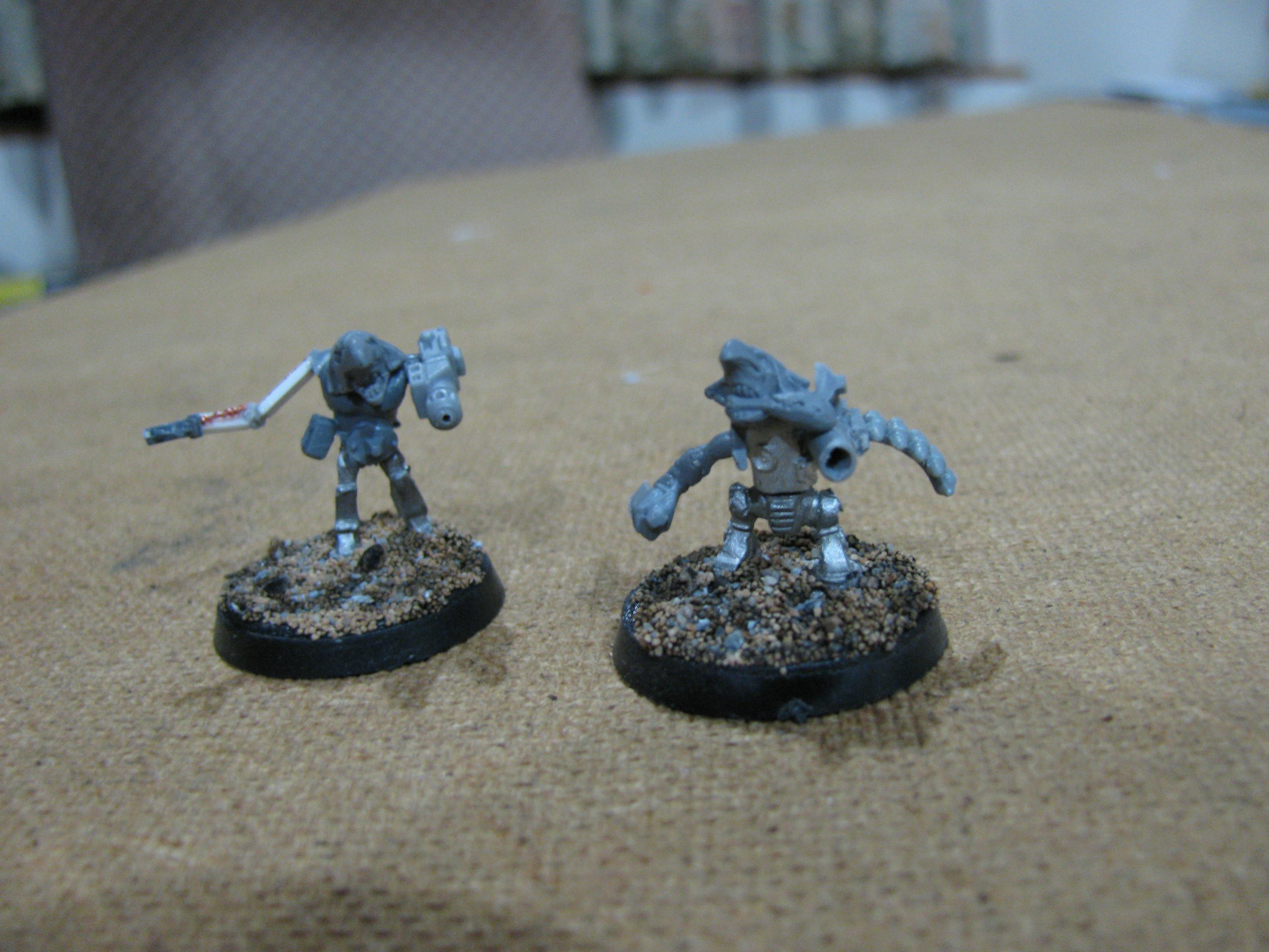 Bionik, Conversion, Cybork, Cyborks, Gorkamekka, Grots, Mekanik, Mekboy, Orks, Servo-grots, Warhammer 40,000, Work In Progress