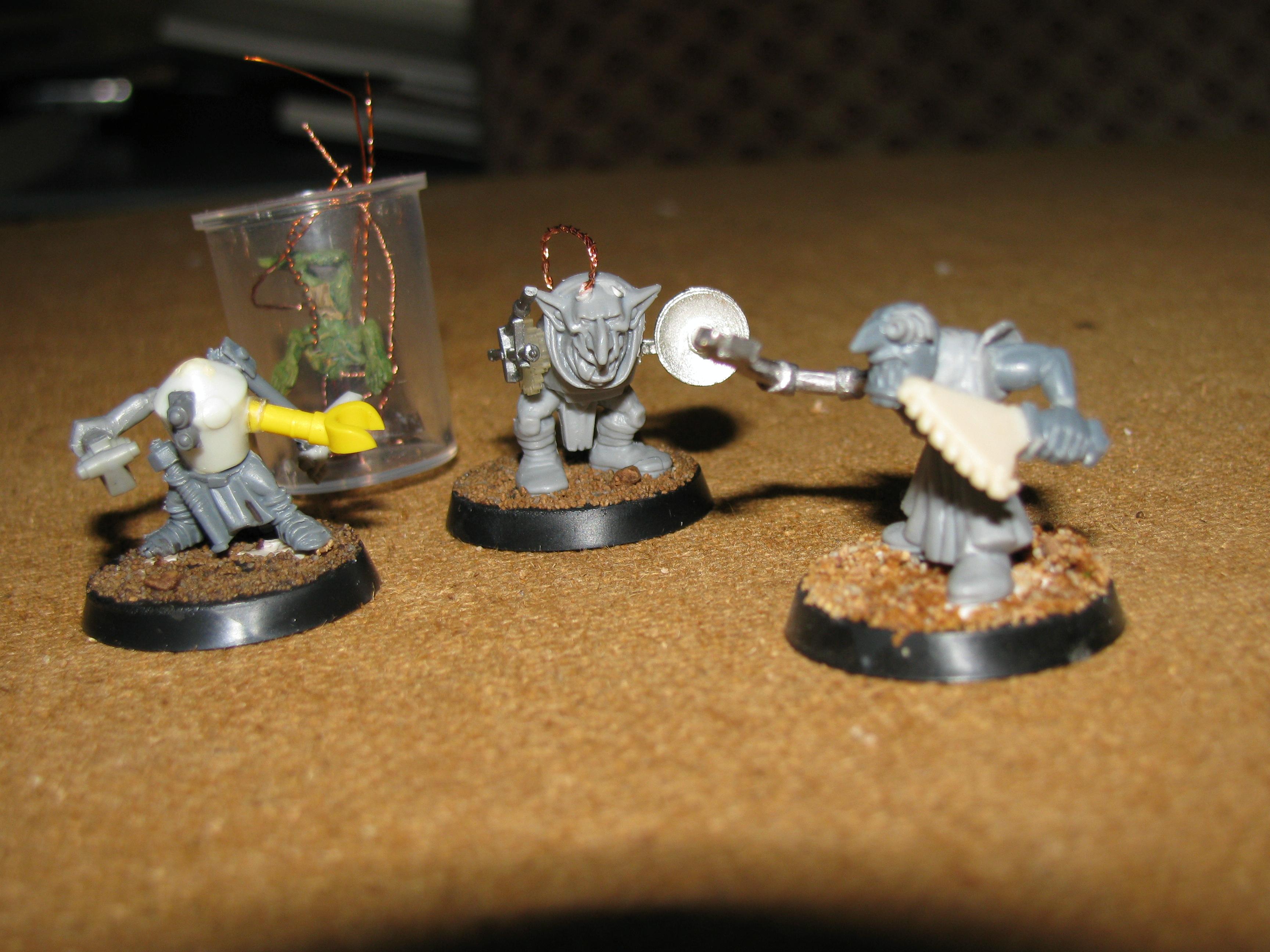 Bionik, Conversion, Cybork, Cyborks, Gorkamekka, Grots, Mekanik, Mekboy, Orks, Servo-grots, Warhammer 40,000, Work In Progress