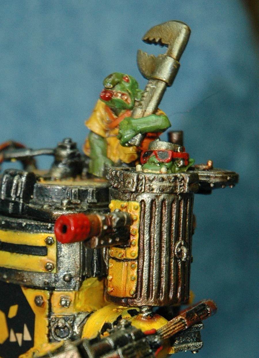 Bad Moons, Conversion, Deff Dread, Orks, Skorcha, Warhammer 40,000