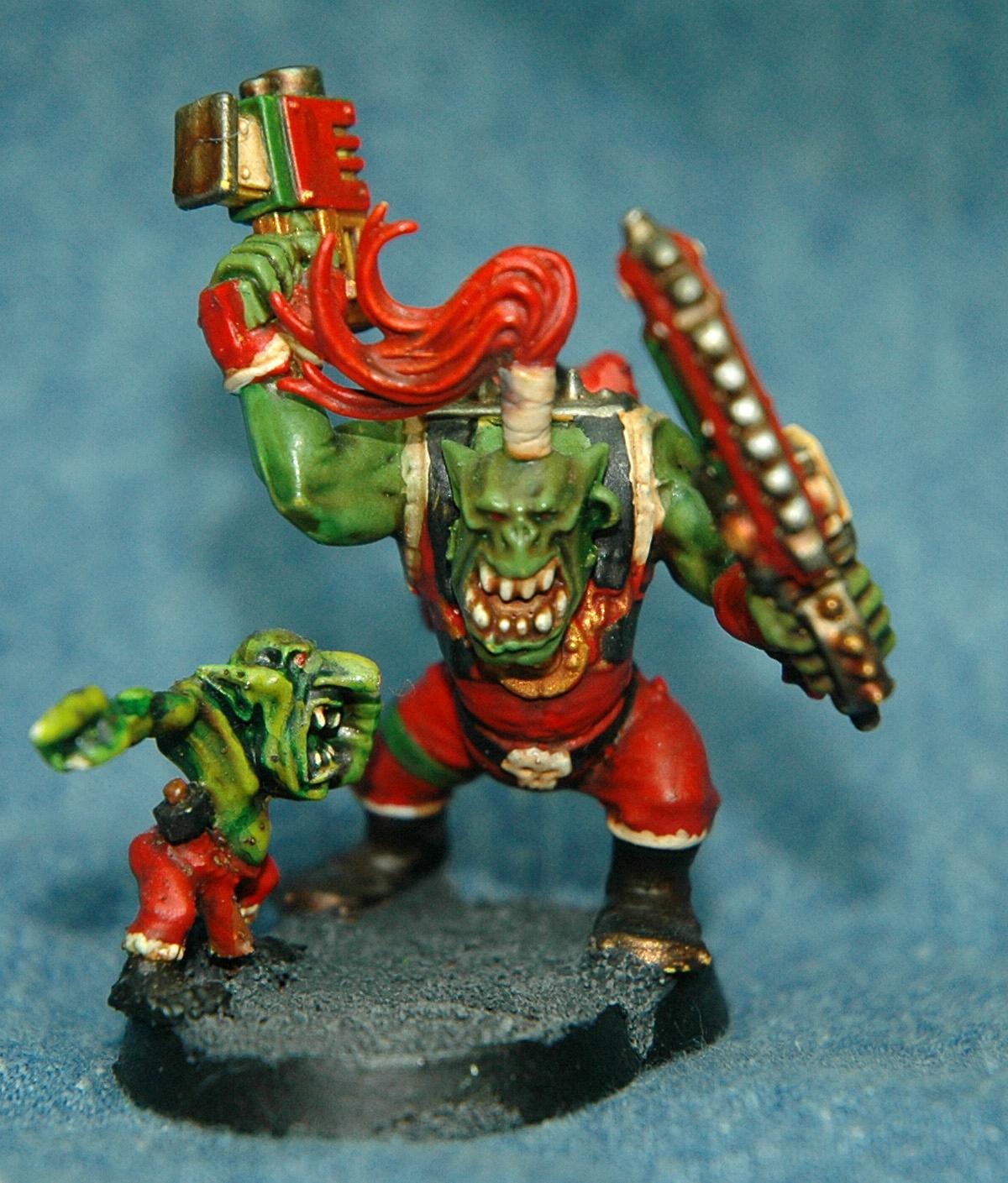 Bad Moons, Christmas, Orks, Santa Claus, Slugga, Warhammer 40,000