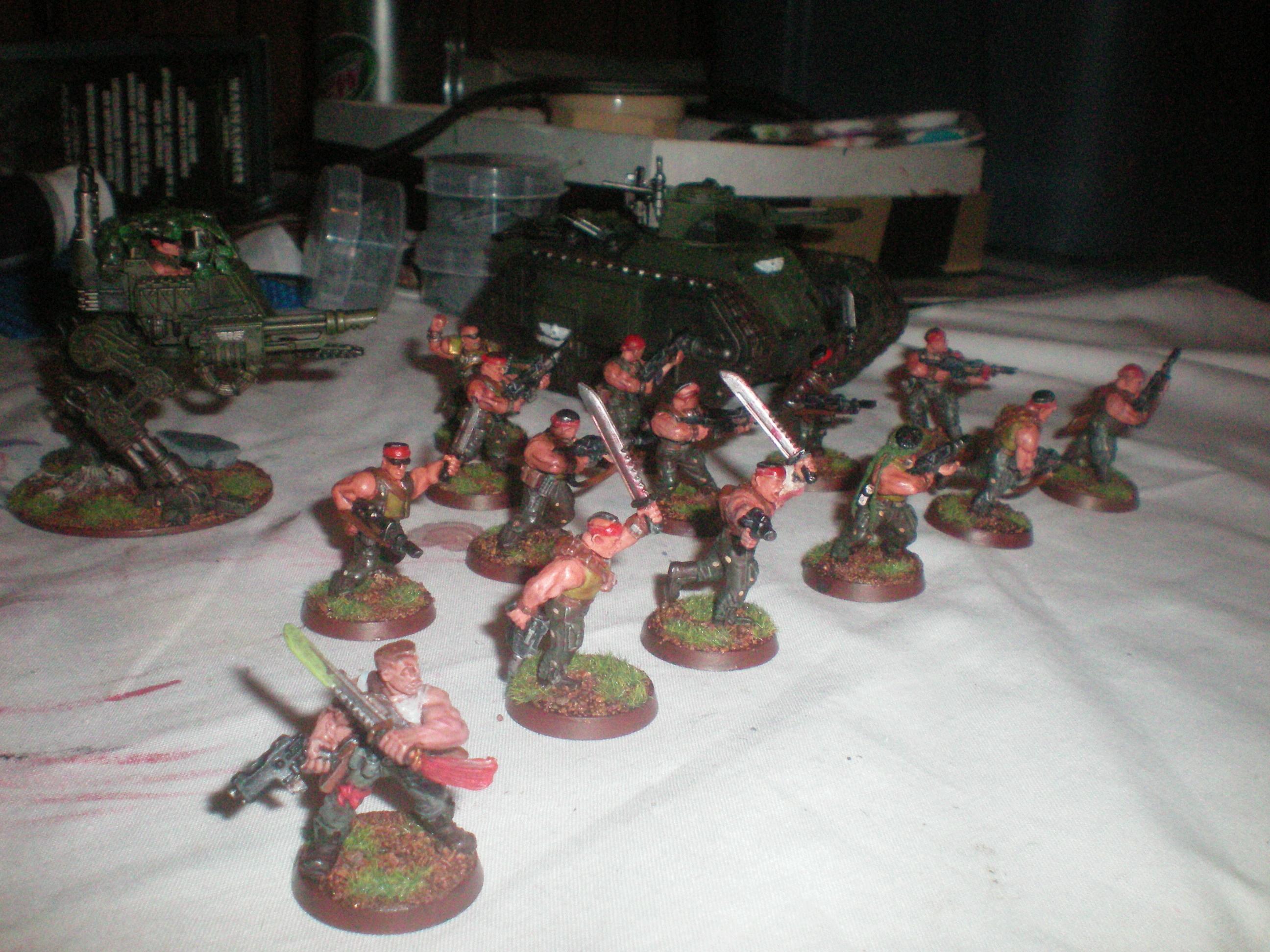 Guardsmen, Imperial Guard, Infantry