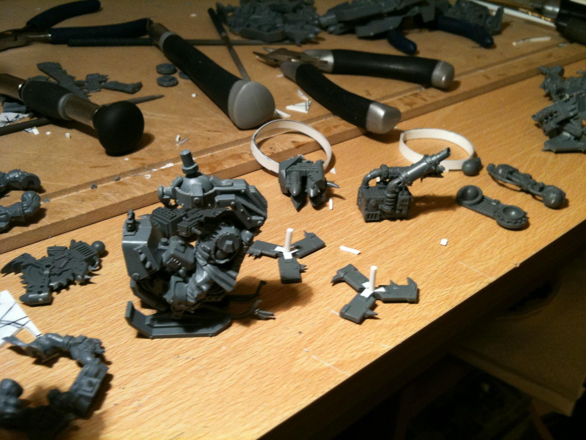 Da Dark Angelz, Deffkopta, Orks, Work In Progress