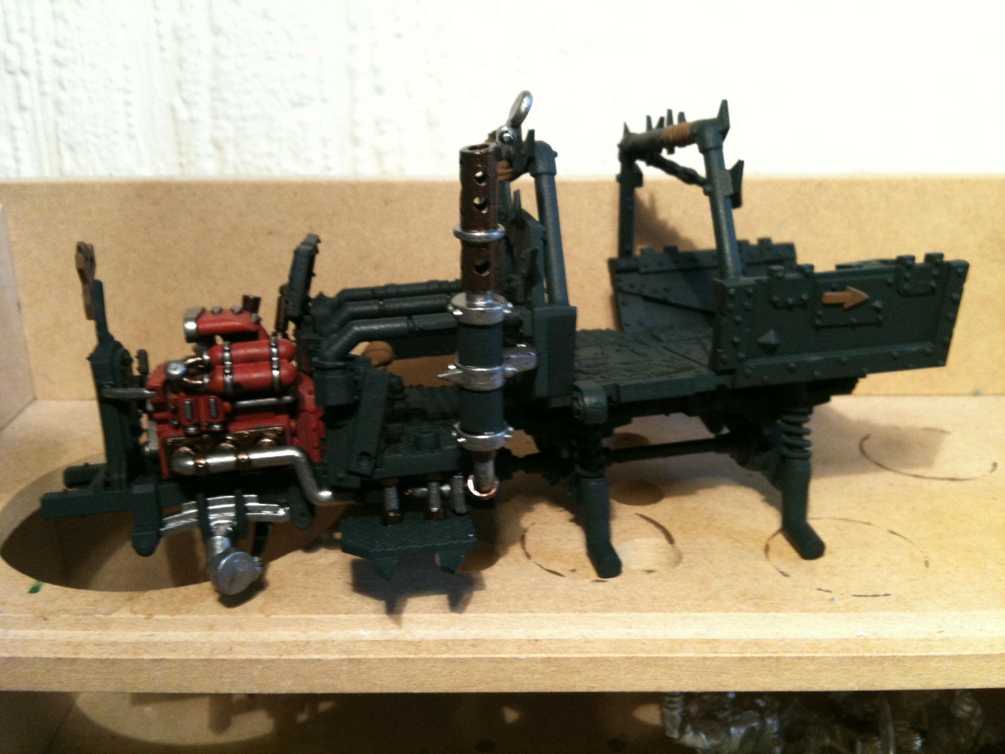 Da Dark Angelz, Orks, Work In Progress