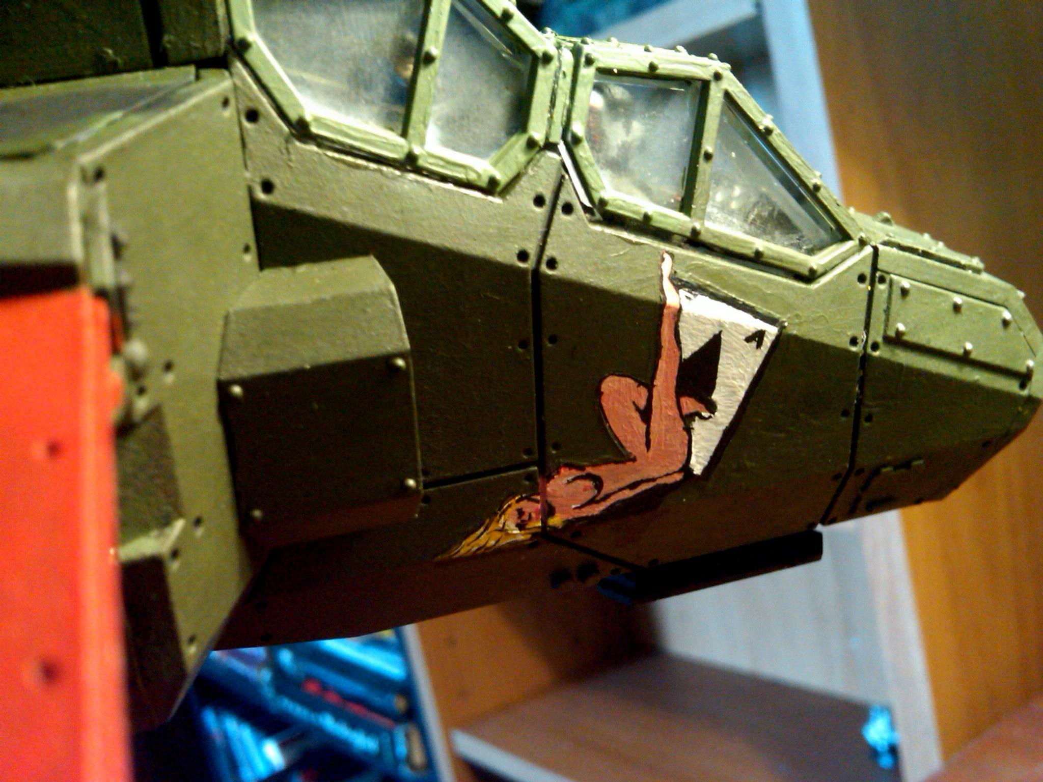 Cadians, Imperial Guard, Nose Art, Nsfw, Valkyrie