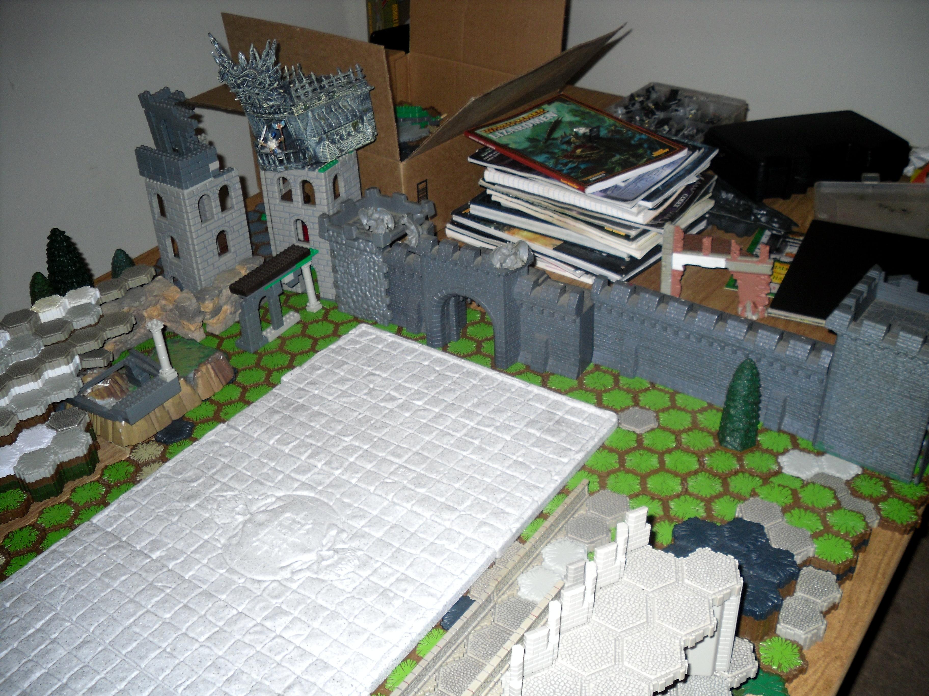 Blood Bowl, Stadium, Terrain, Work In Progress