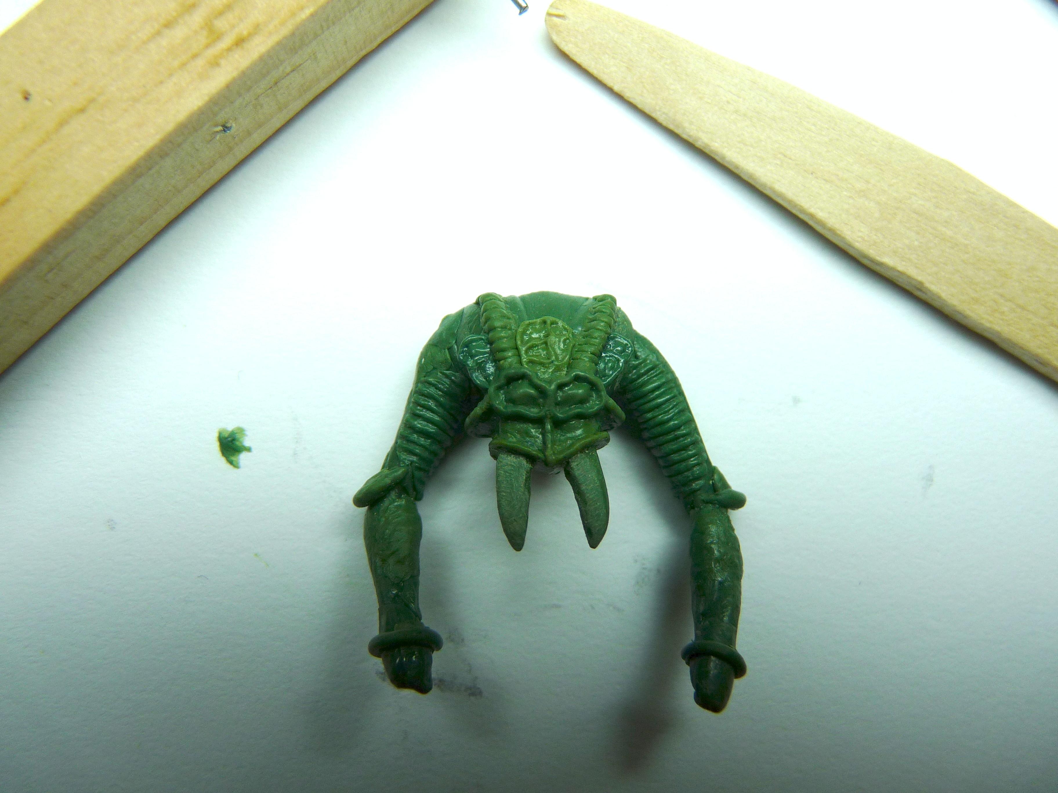 Ambull, Greenstuff, Sculpting