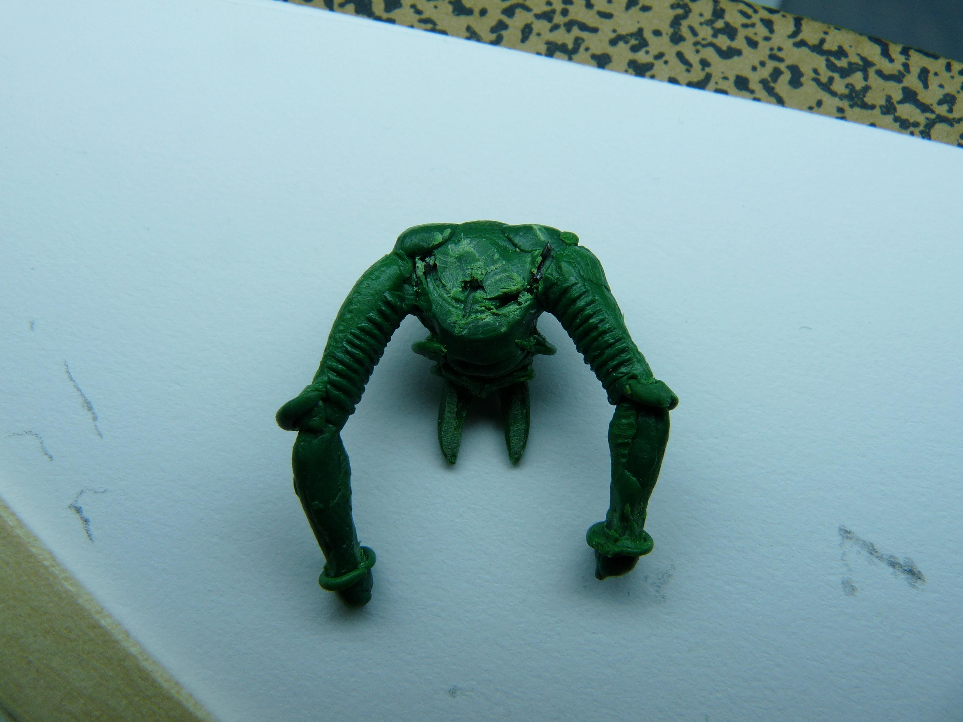 Ambull, Greenstuff, Sculpting