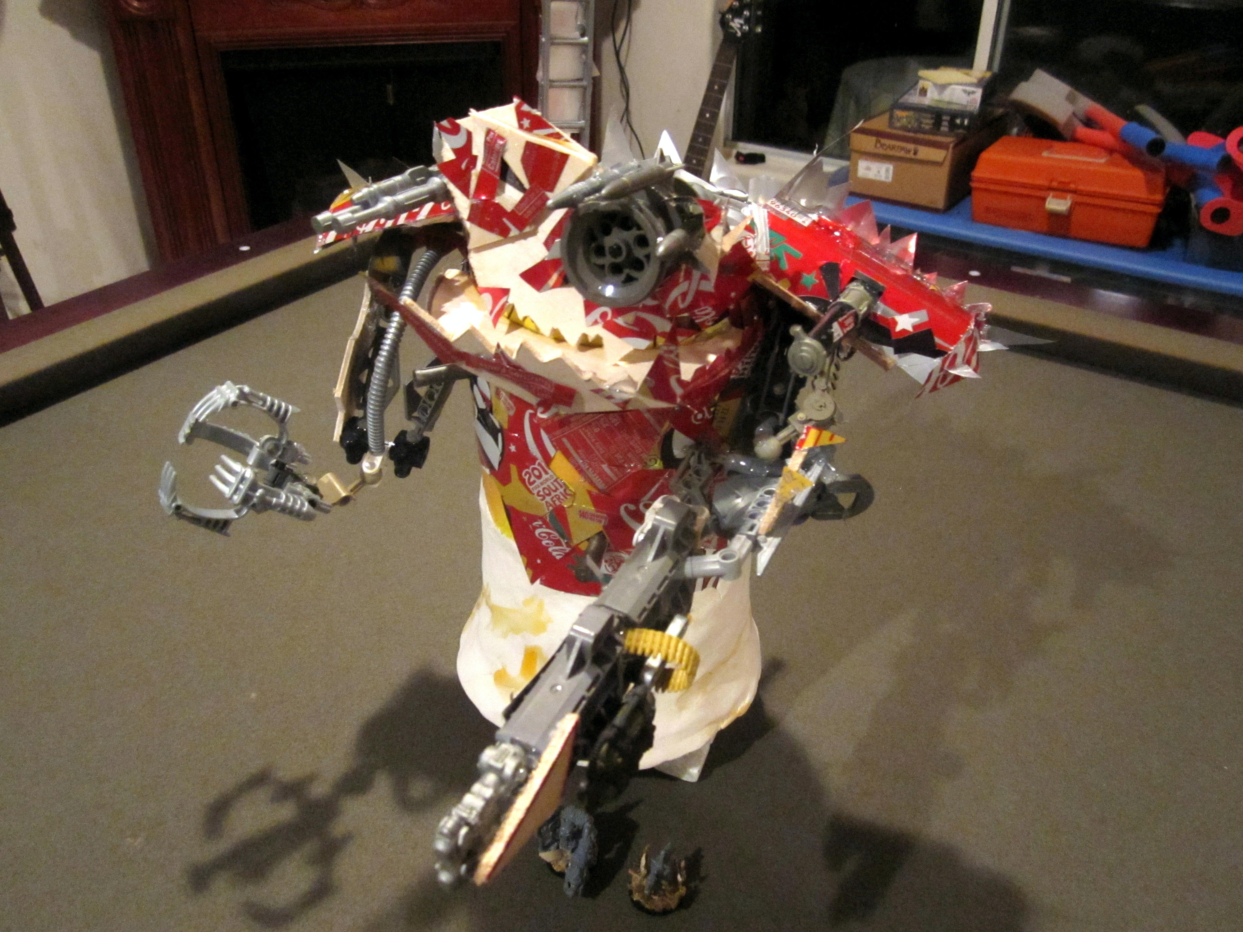 Built, Orks, Scratch, Stompa