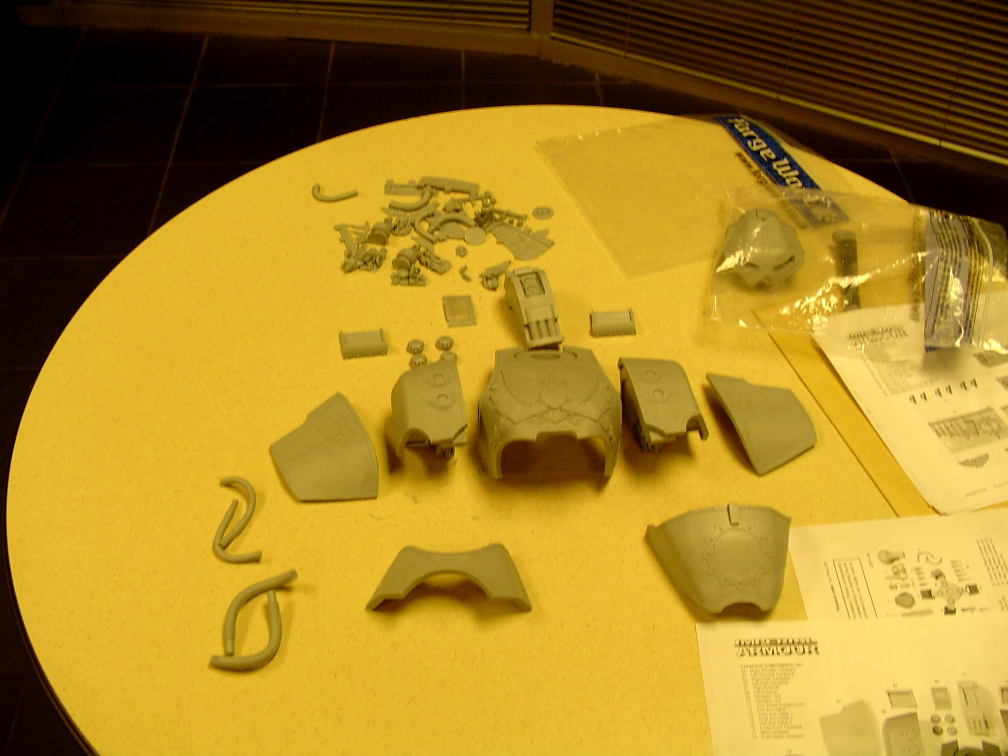 carapace armor for the reaver titan