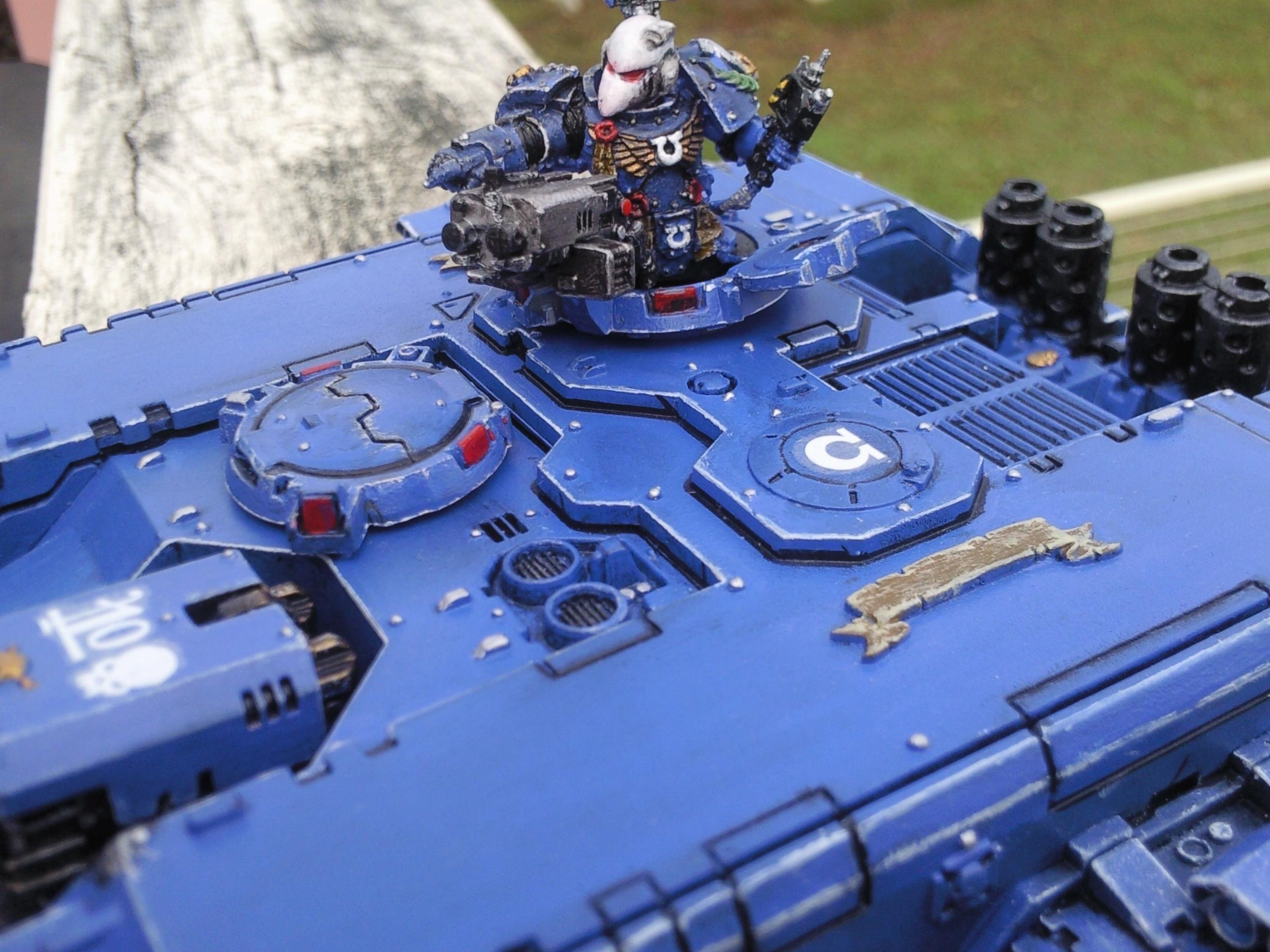 Conversion, Cronus, Land Raider, Space Marines, Ultramarines