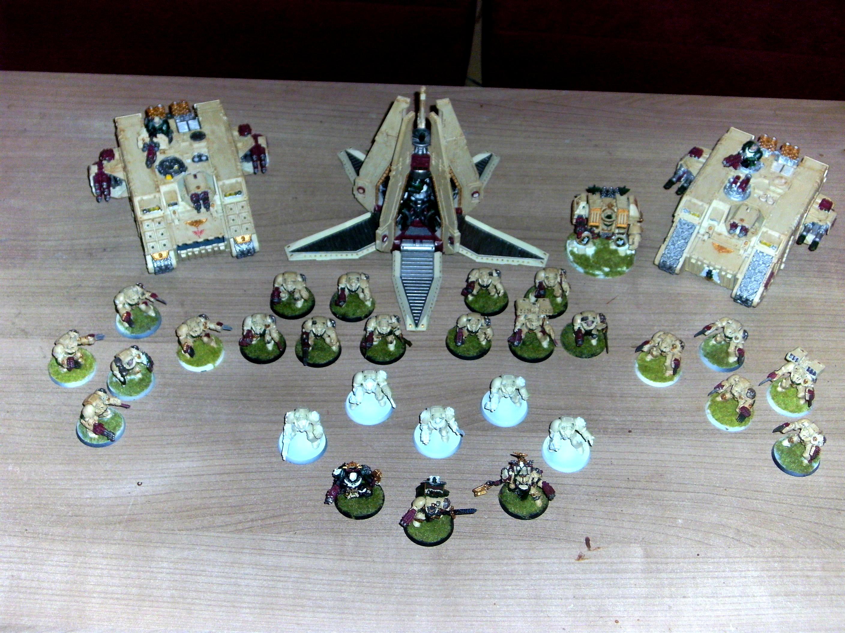 Army, Belial, Cybot.drop Pod, Dark Angels, Deathwing, Force, Headquarters, Land Raider, Space Marines, Terminator Armor